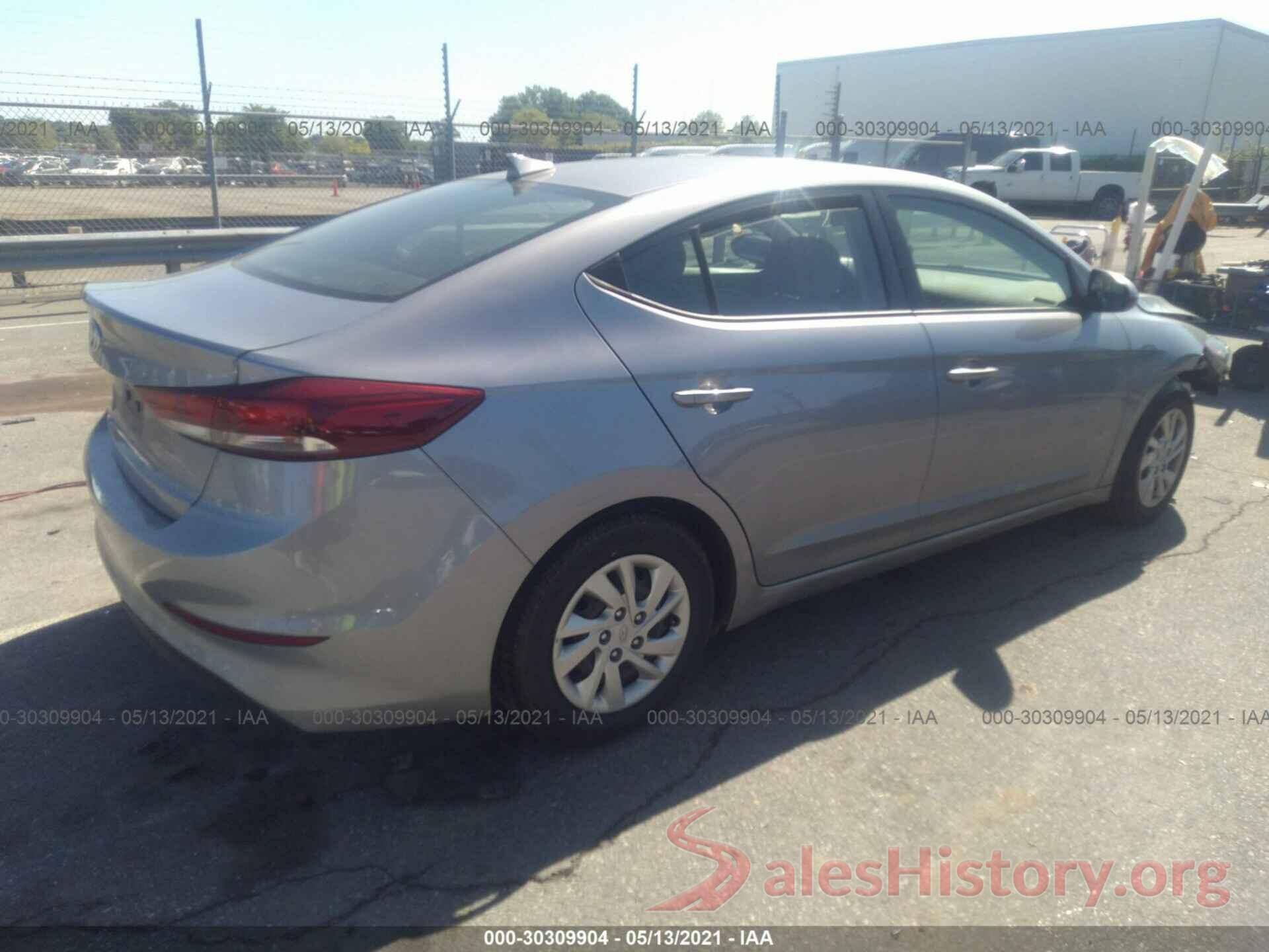 5NPD74LFXHH168098 2017 HYUNDAI ELANTRA