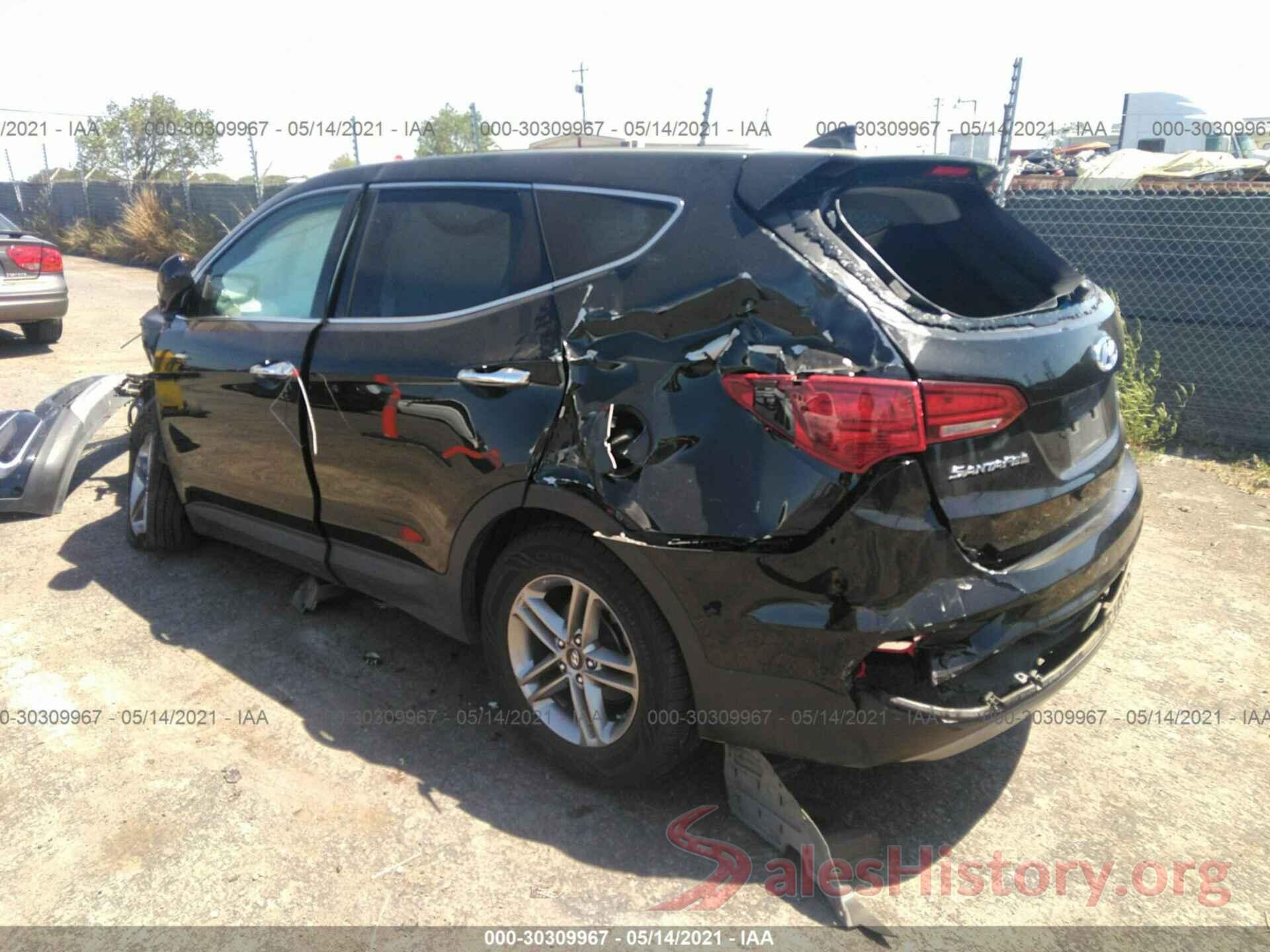 5NMZTDLB2HH002668 2017 HYUNDAI SANTA FE SPORT