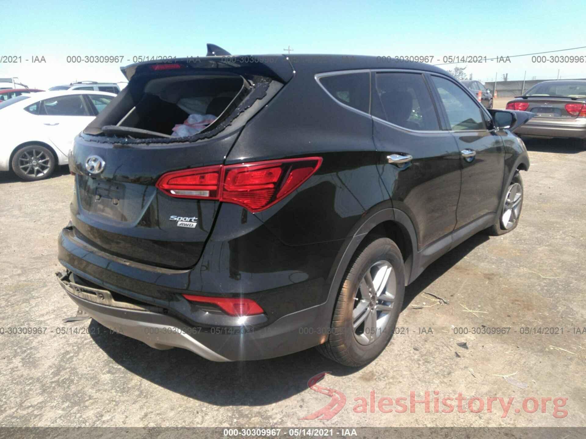 5NMZTDLB2HH002668 2017 HYUNDAI SANTA FE SPORT