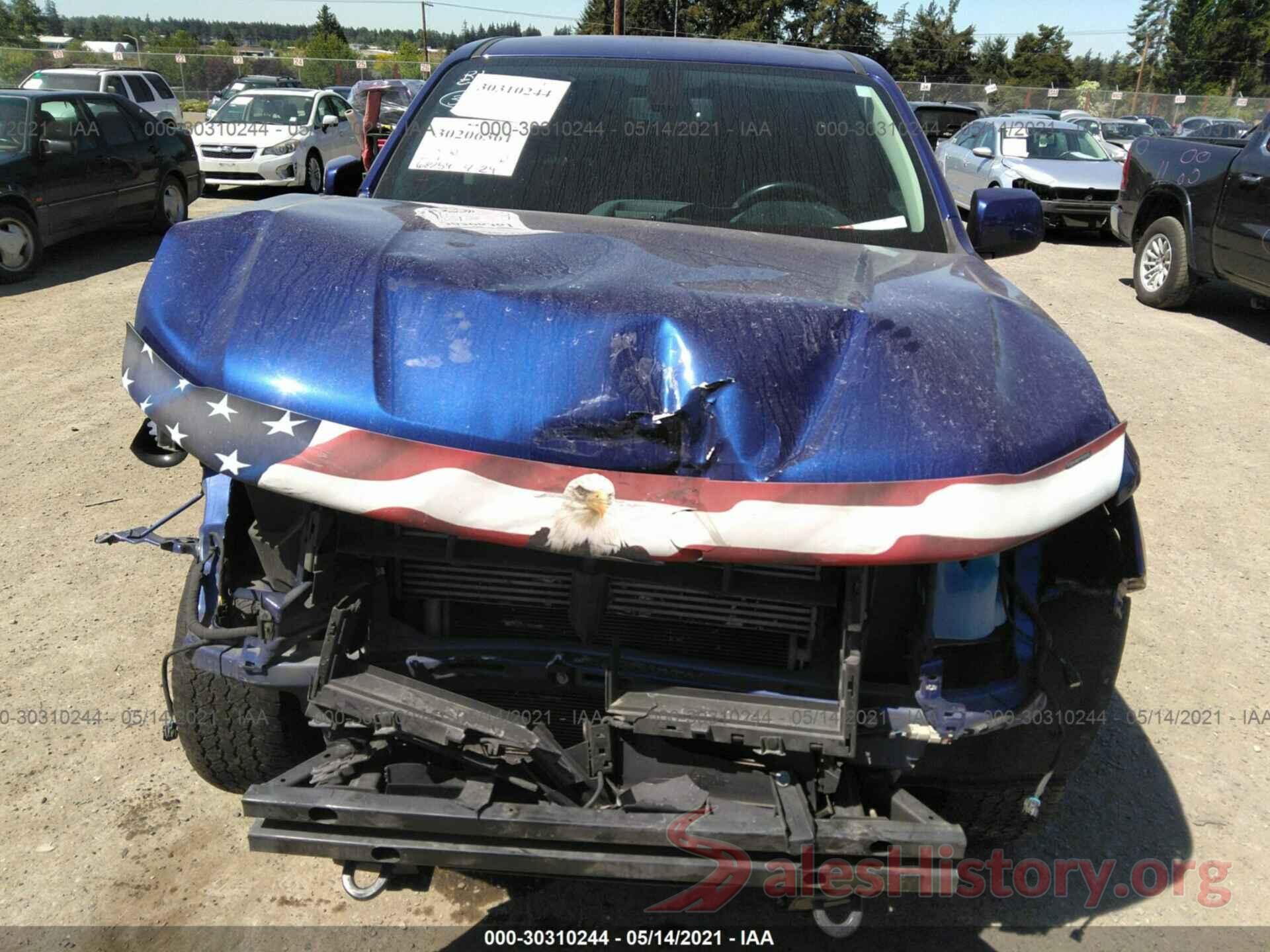 1GCPTDE15G1347312 2016 CHEVROLET COLORADO