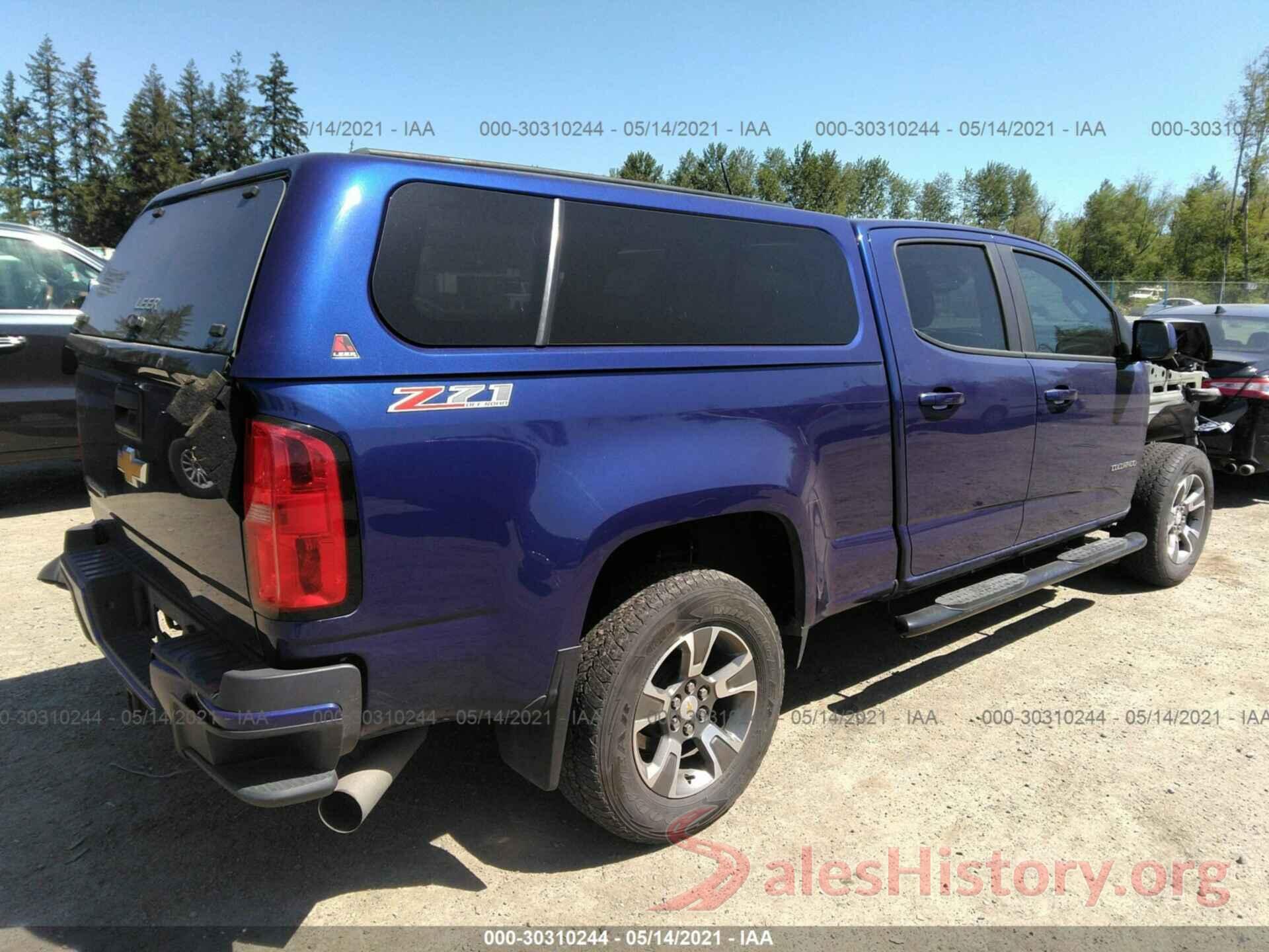 1GCPTDE15G1347312 2016 CHEVROLET COLORADO