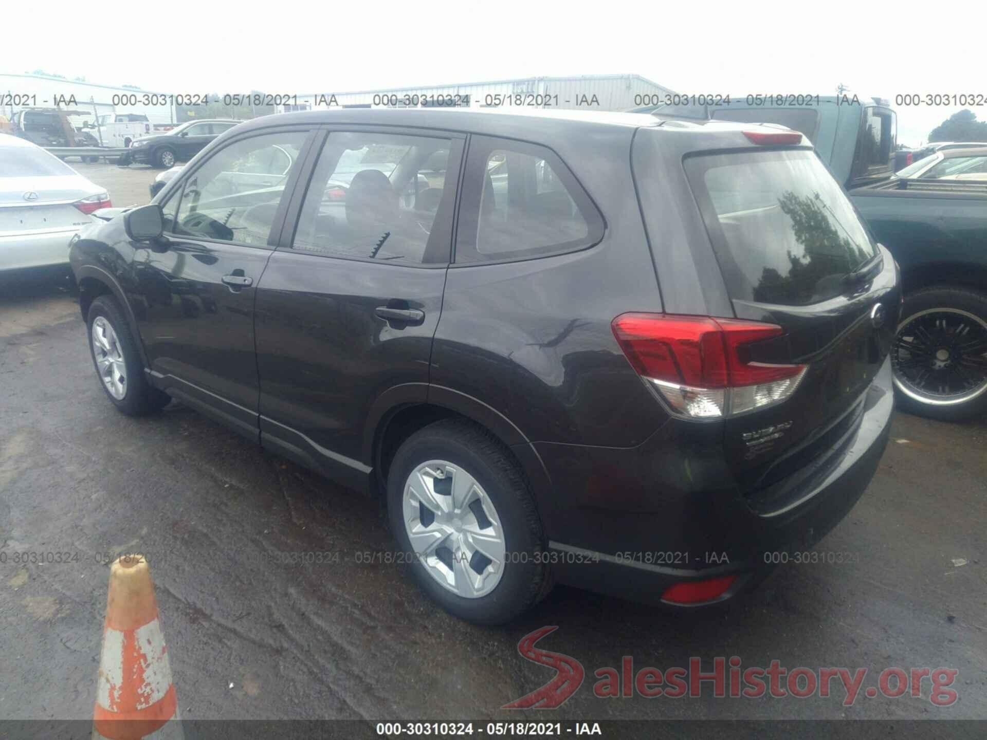 JF2SKAAC4KH583776 2019 SUBARU FORESTER