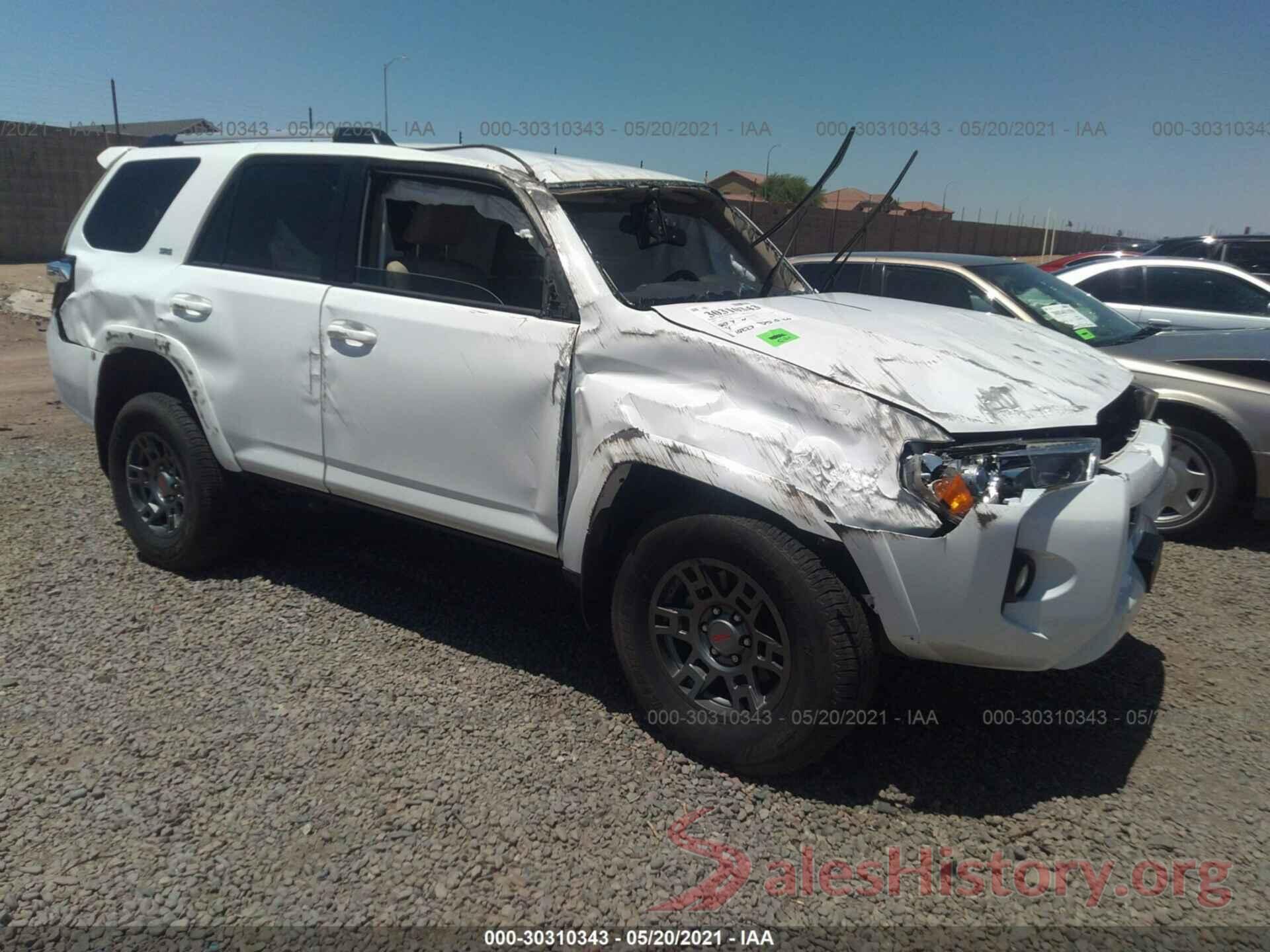 JTEBU5JR1L5776793 2020 TOYOTA 4RUNNER