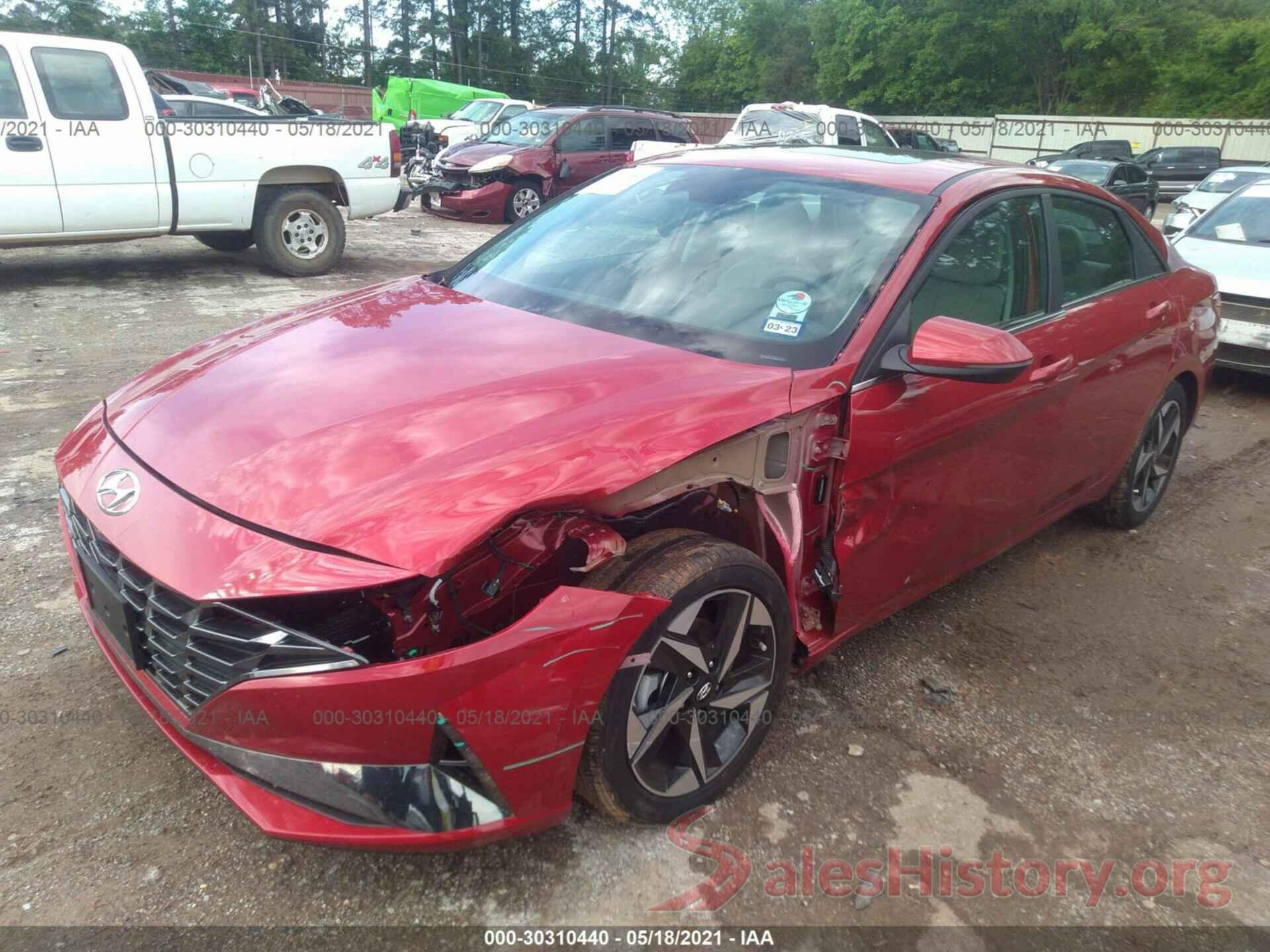 KMHLP4AG9MU106632 2021 HYUNDAI ELANTRA