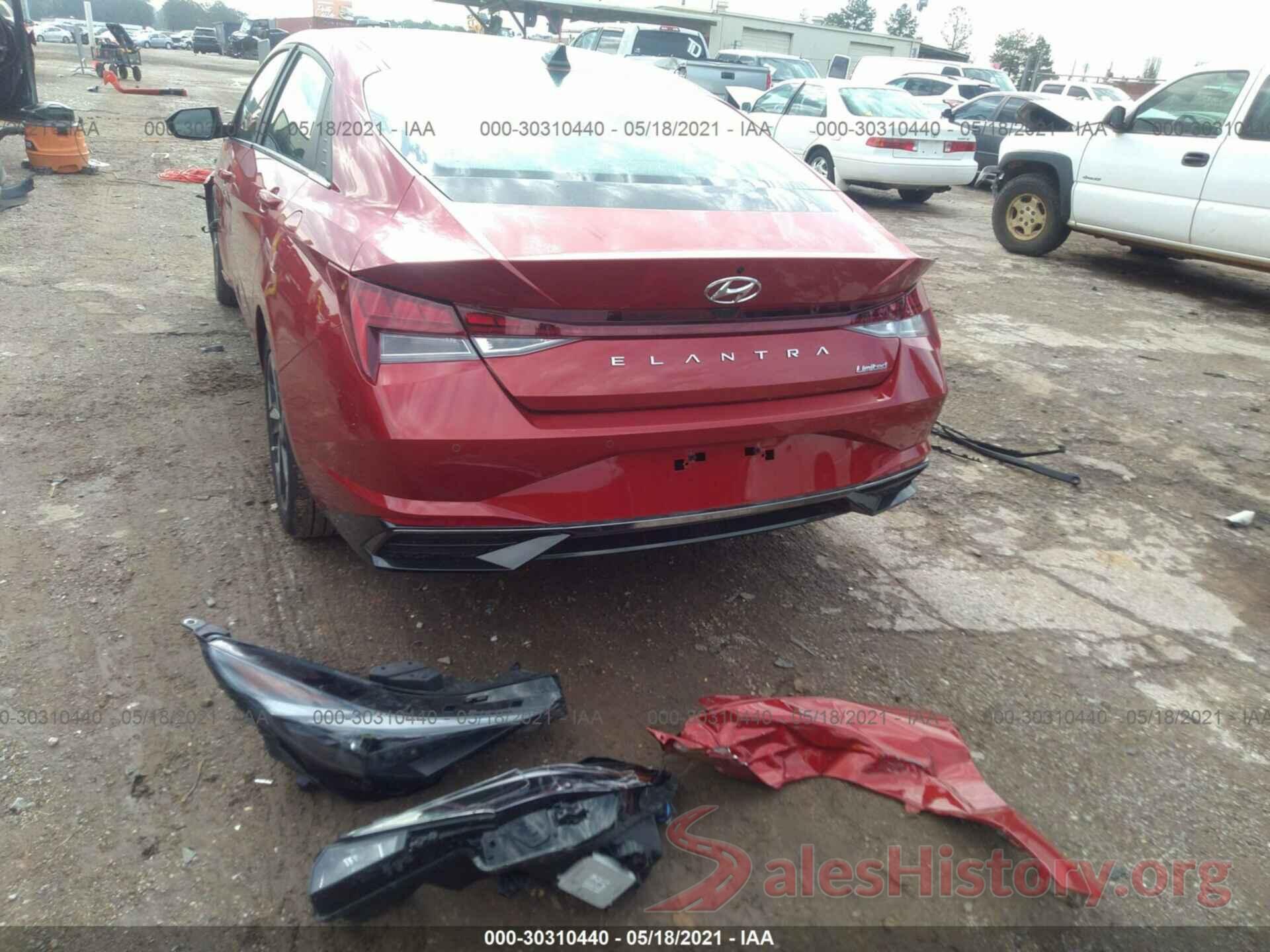 KMHLP4AG9MU106632 2021 HYUNDAI ELANTRA