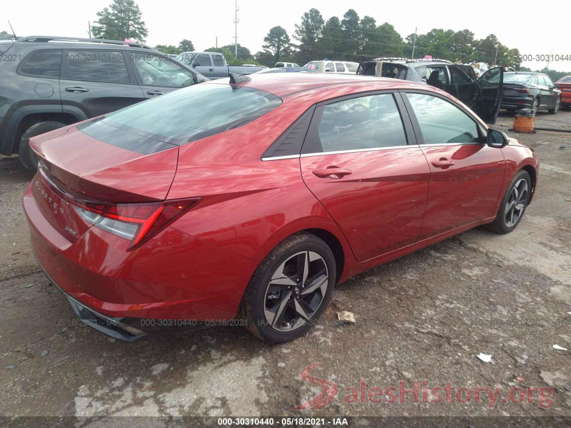 KMHLP4AG9MU106632 2021 HYUNDAI ELANTRA