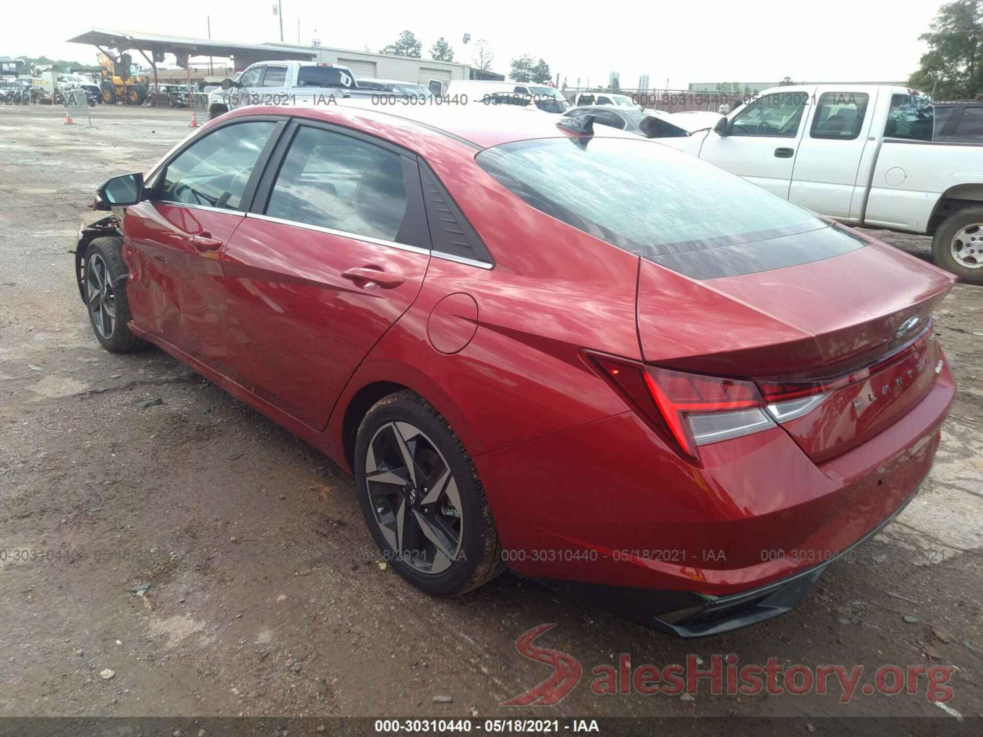 KMHLP4AG9MU106632 2021 HYUNDAI ELANTRA