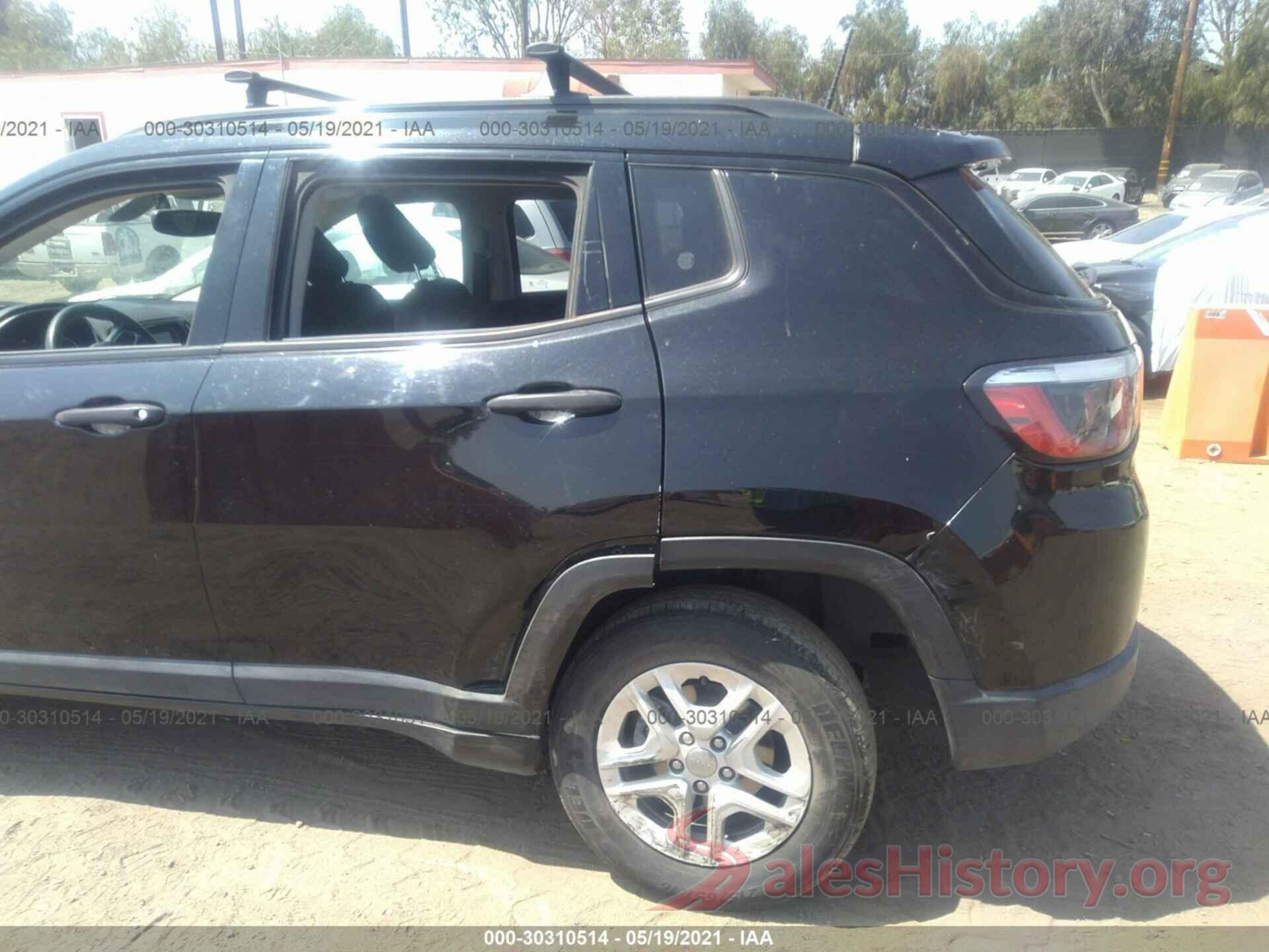 3C4NJDAB4HT647333 2017 JEEP COMPASS