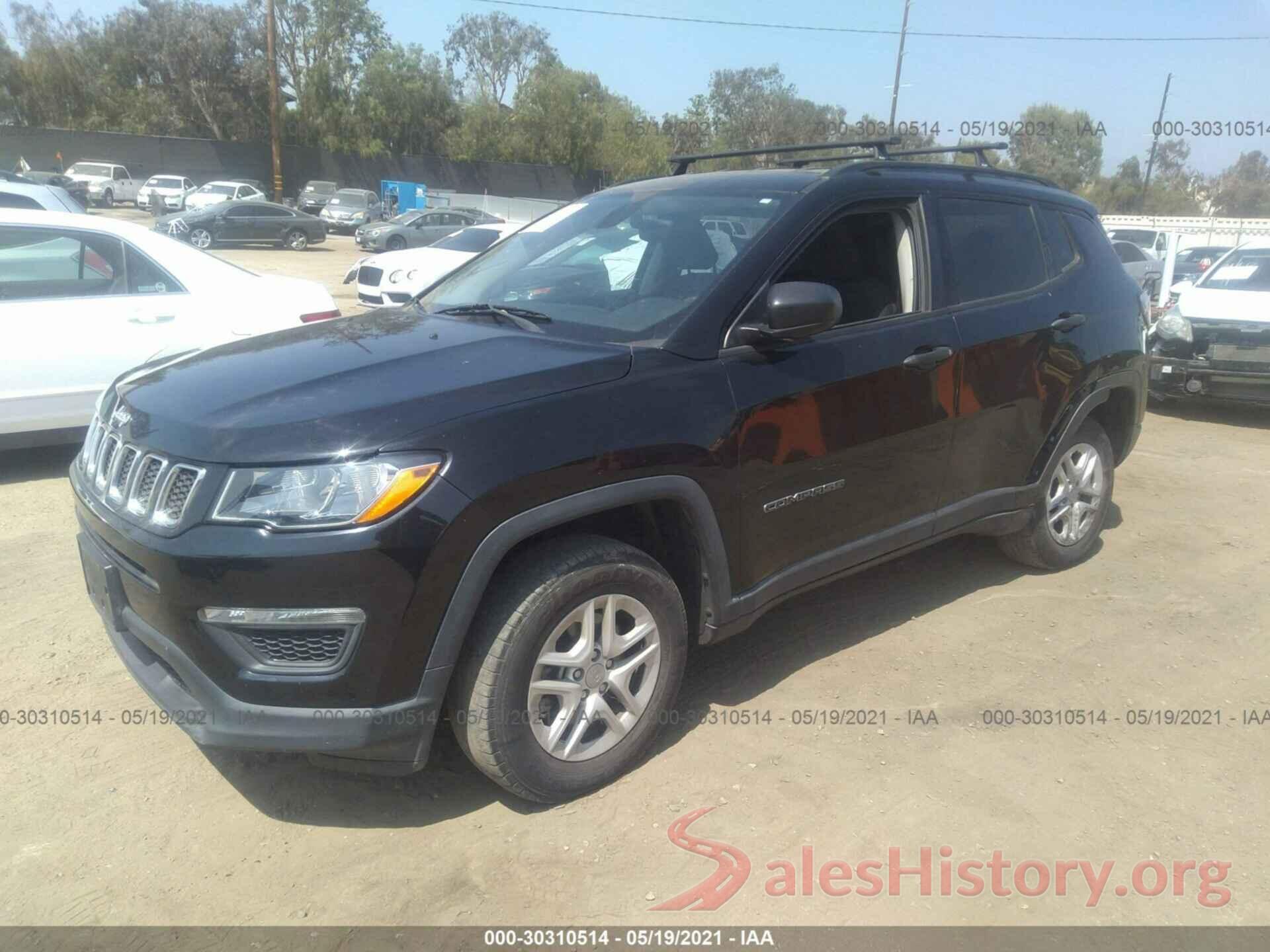 3C4NJDAB4HT647333 2017 JEEP COMPASS