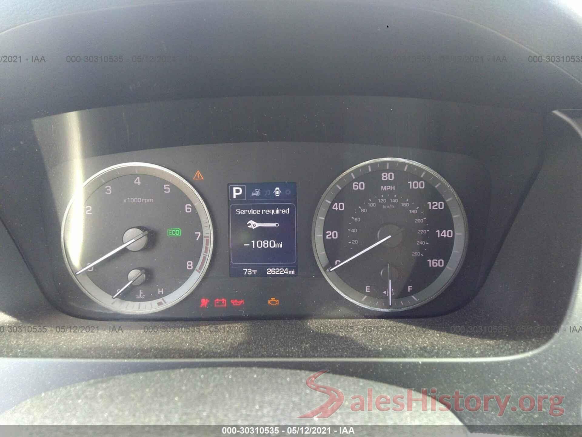 5NPE24AF8GH260962 2016 HYUNDAI SONATA