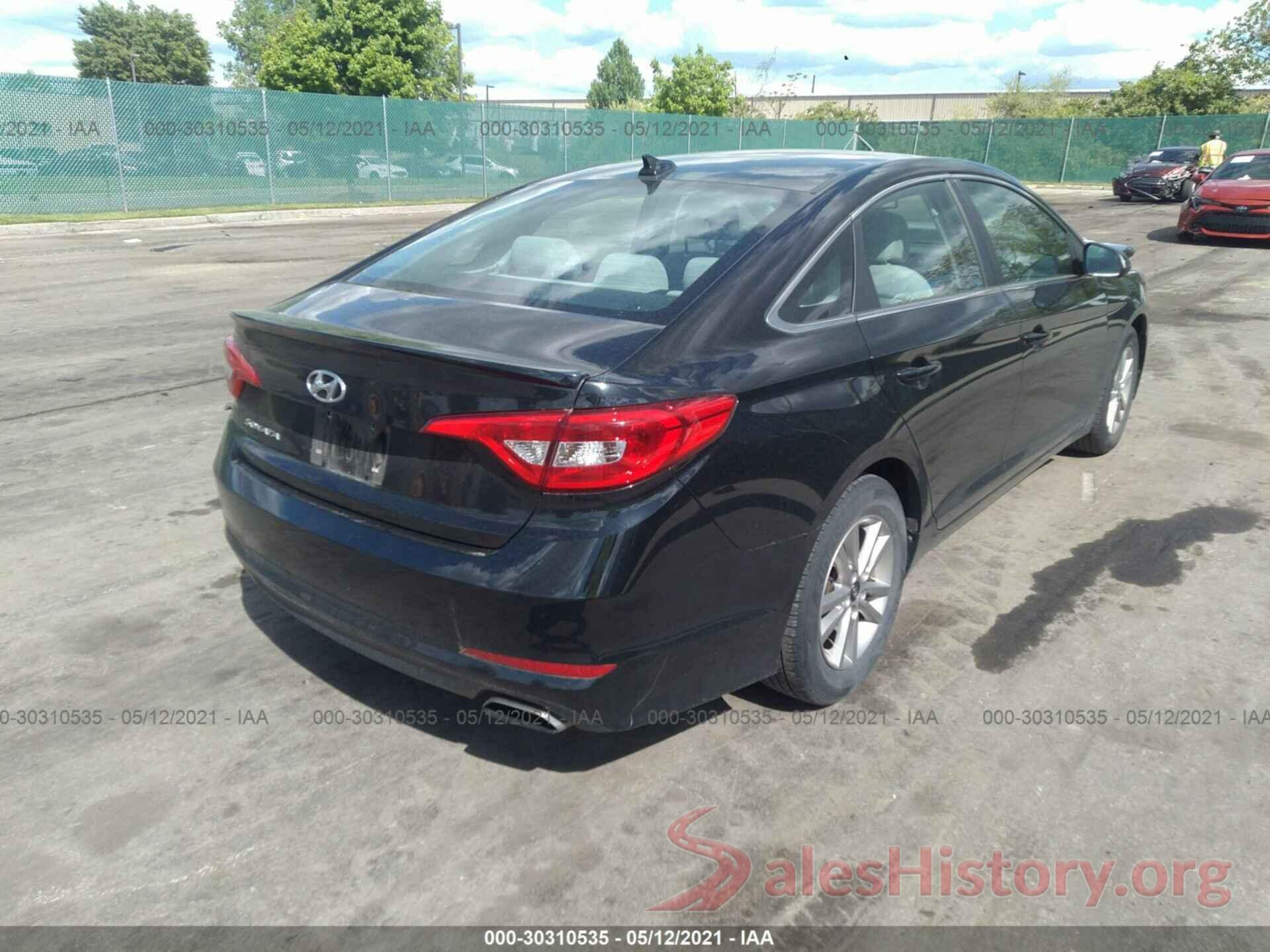 5NPE24AF8GH260962 2016 HYUNDAI SONATA