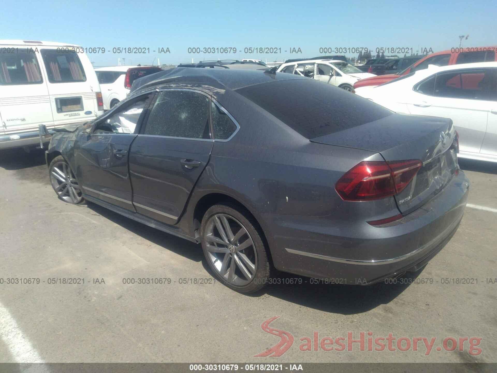 1VWDT7A34HC077391 2017 VOLKSWAGEN PASSAT