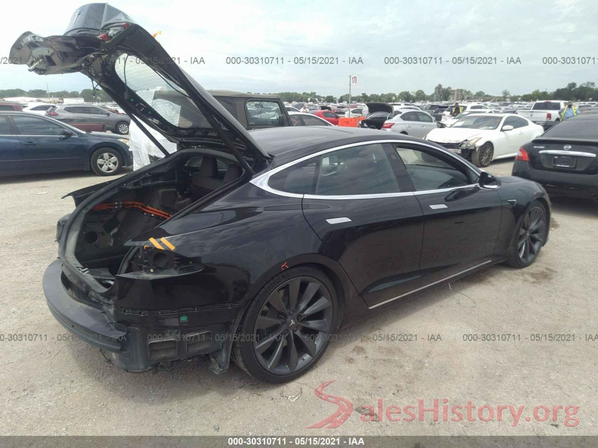 5YJSA1E2XHF219275 2017 TESLA MODEL S