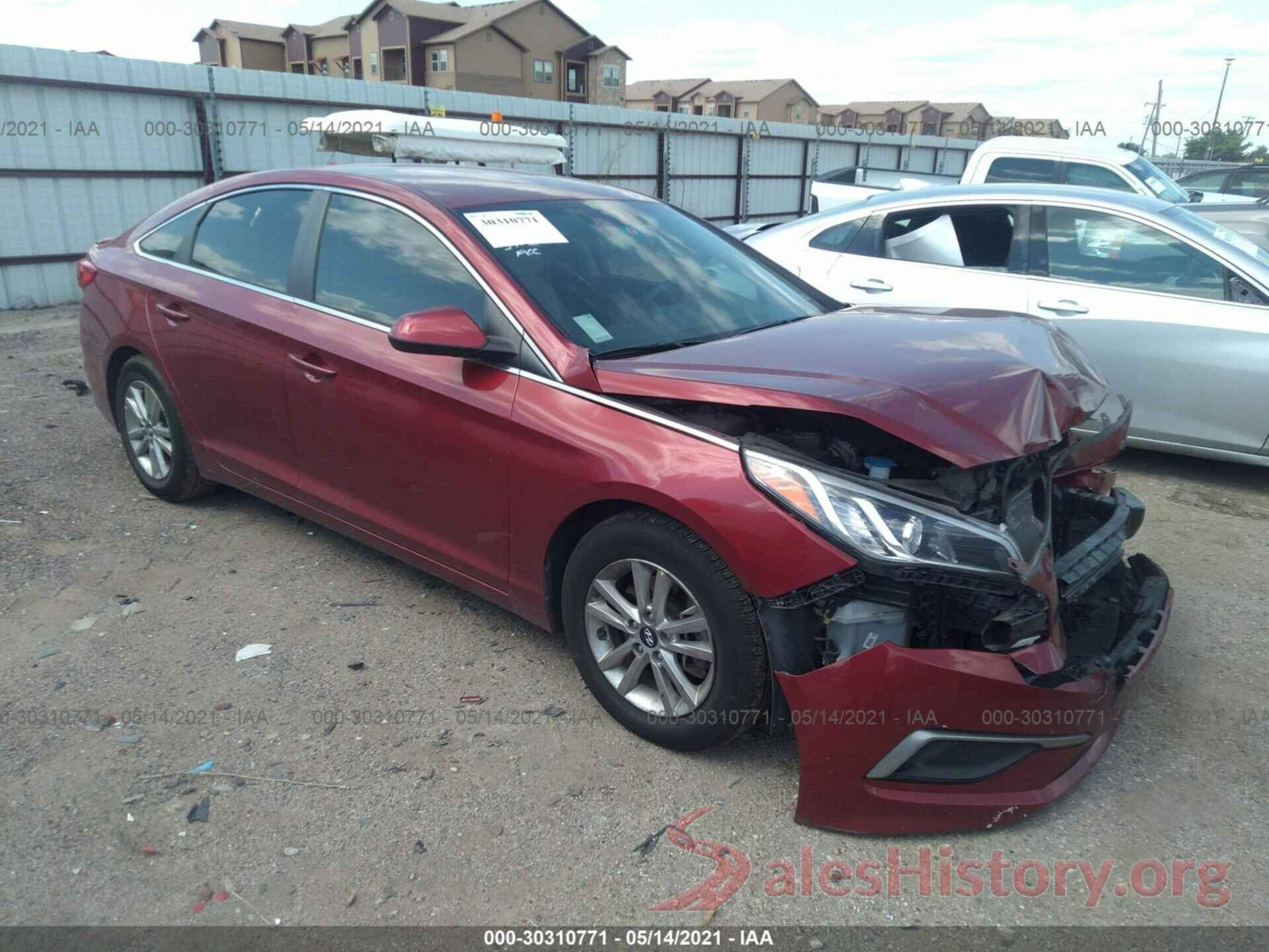 5NPE24AF3GH398408 2016 HYUNDAI SONATA