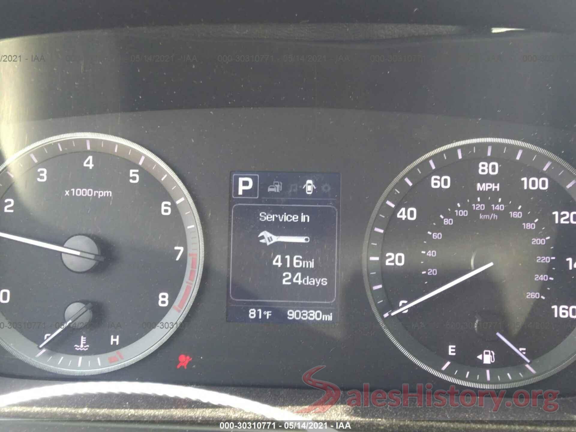 5NPE24AF3GH398408 2016 HYUNDAI SONATA