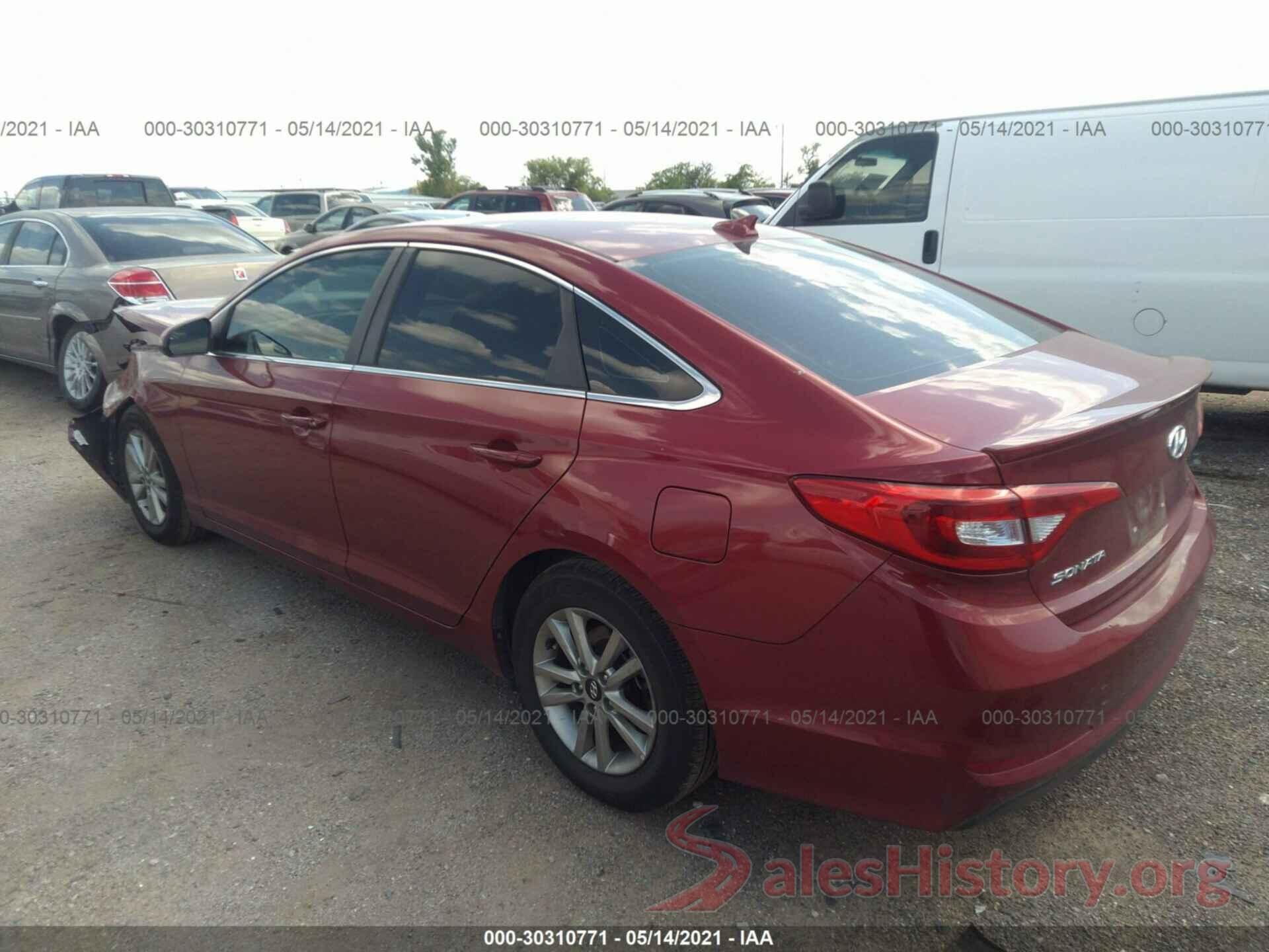 5NPE24AF3GH398408 2016 HYUNDAI SONATA