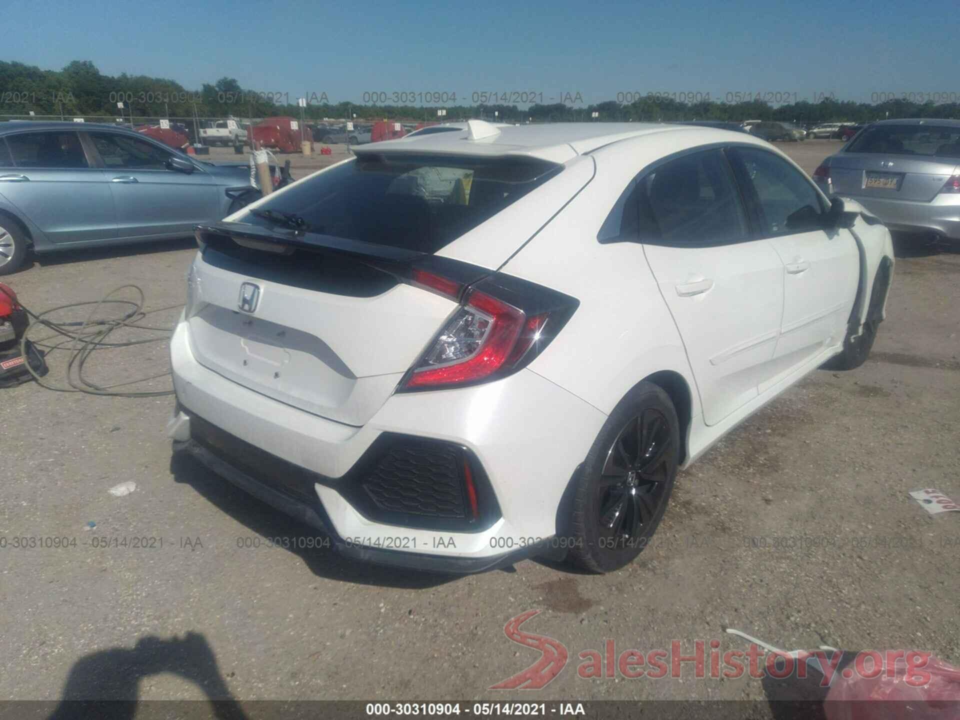 SHHFK7H59HU205714 2017 HONDA CIVIC HATCHBACK