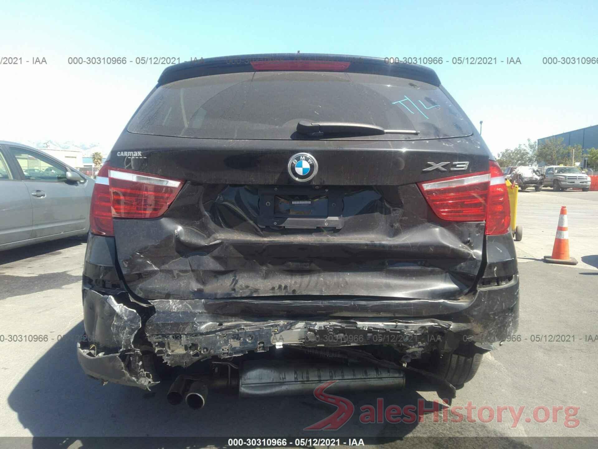 5UXWZ7C35H0V92021 2017 BMW X3