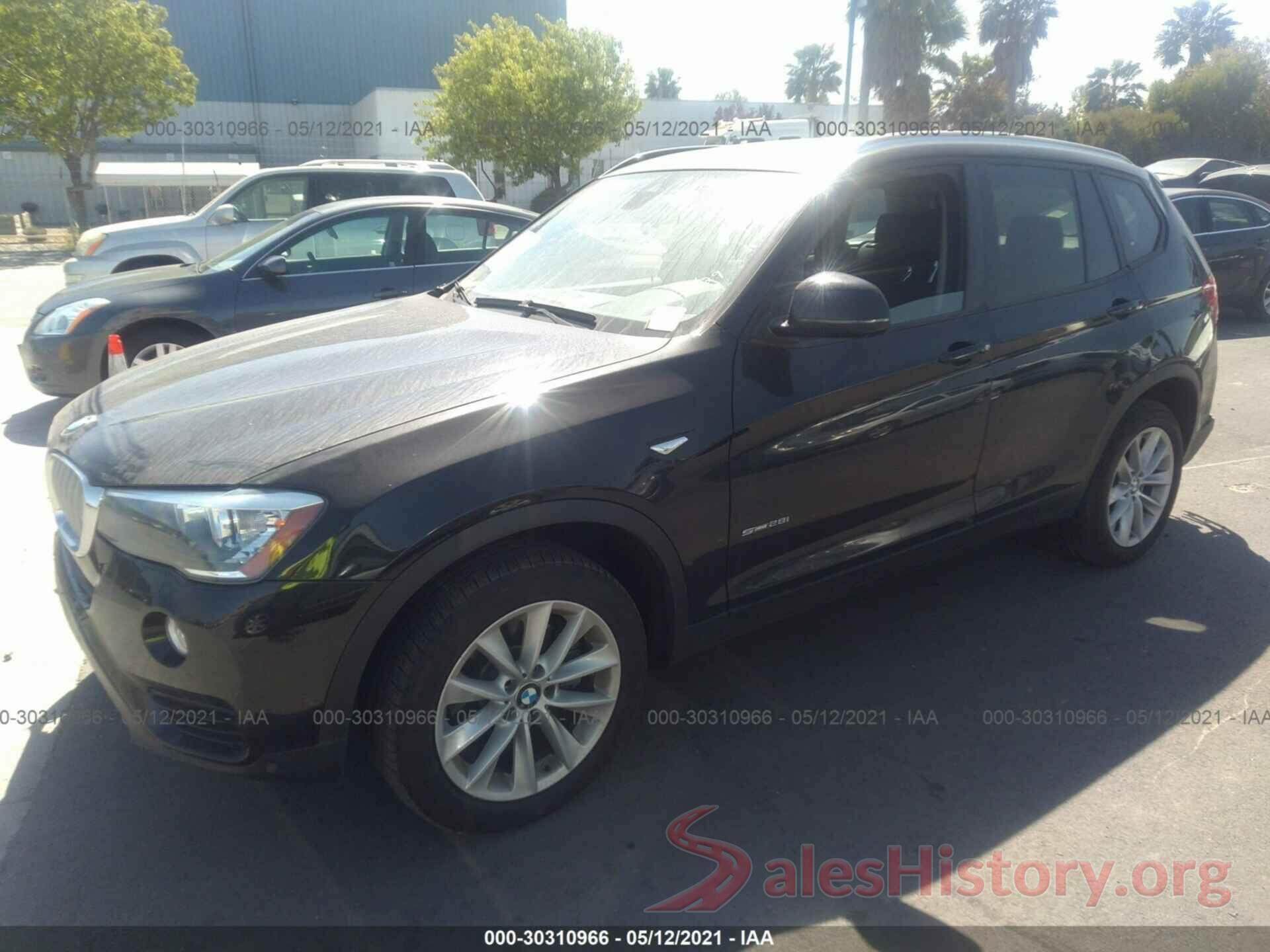 5UXWZ7C35H0V92021 2017 BMW X3