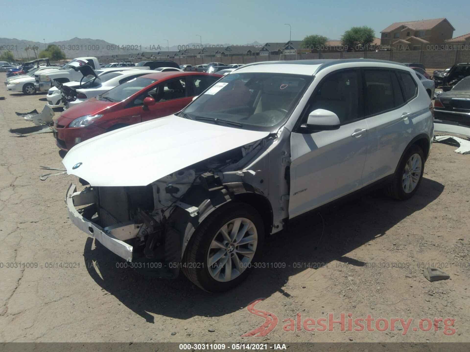 5UXWZ7C52H0V86002 2017 BMW X3