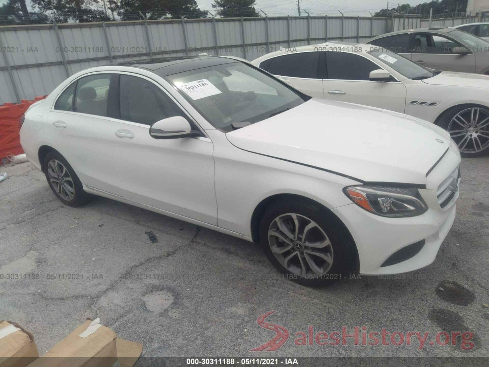 55SWF4KB9HU227861 2017 MERCEDES-BENZ C-CLASS