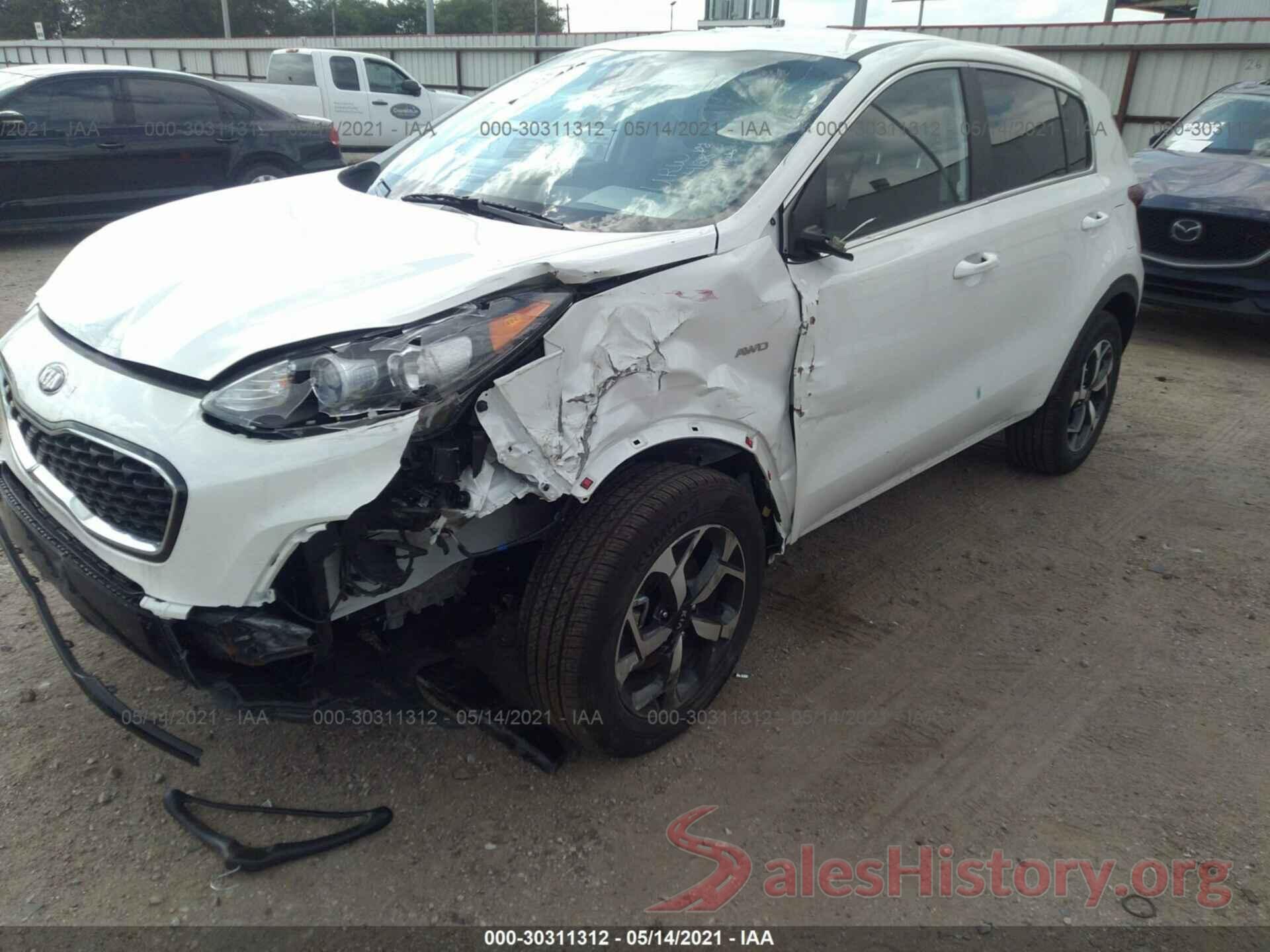 KNDPMCAC3M7916875 2021 KIA SPORTAGE