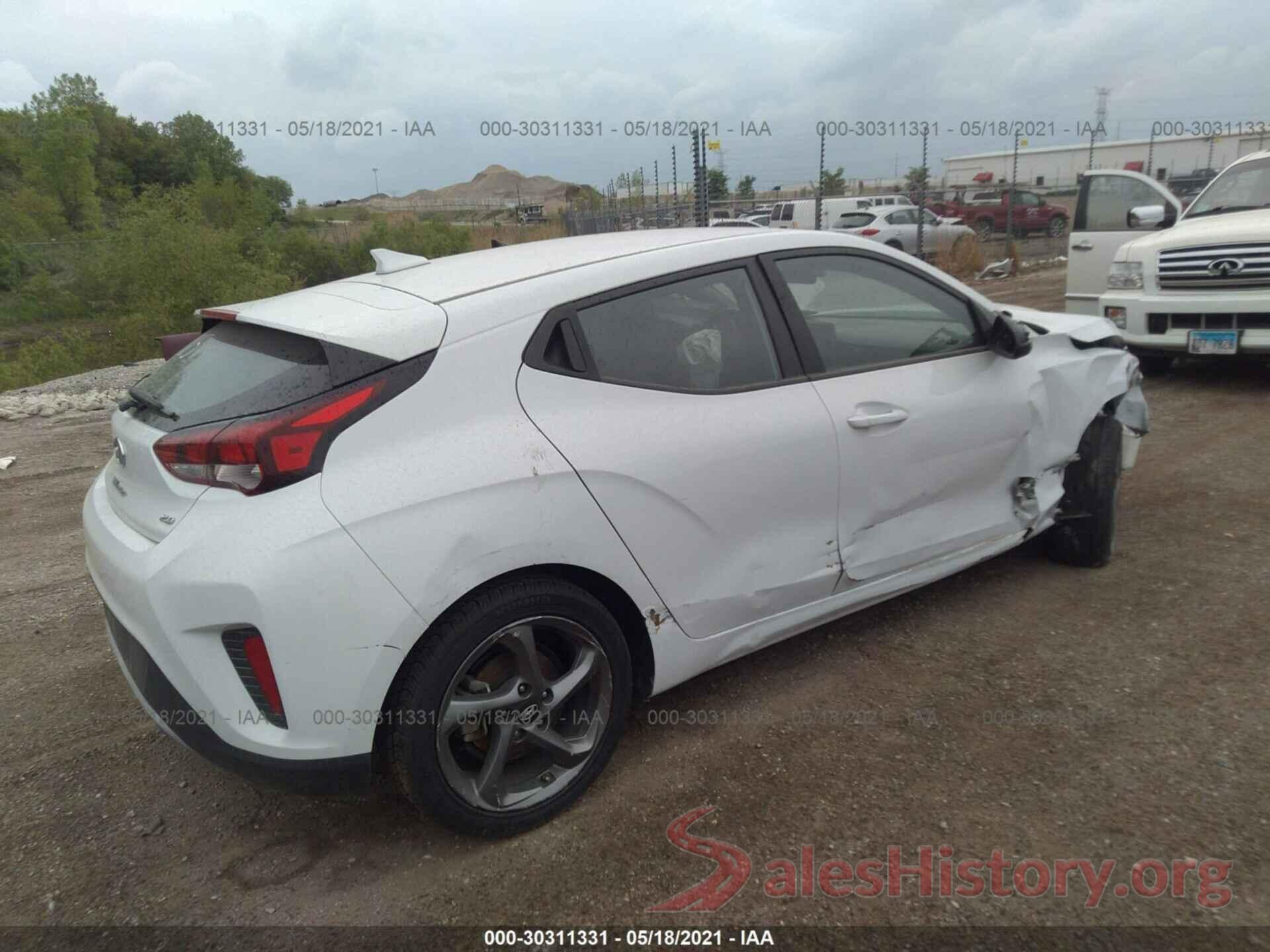 KMHTG6AF9KU018695 2019 HYUNDAI VELOSTER