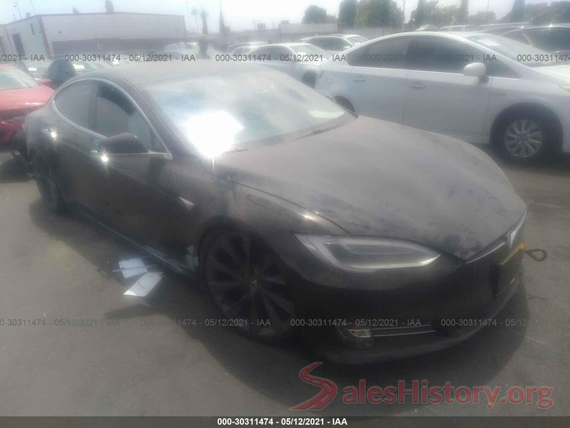 5YJSA1E28LF411741 2020 TESLA MODEL S