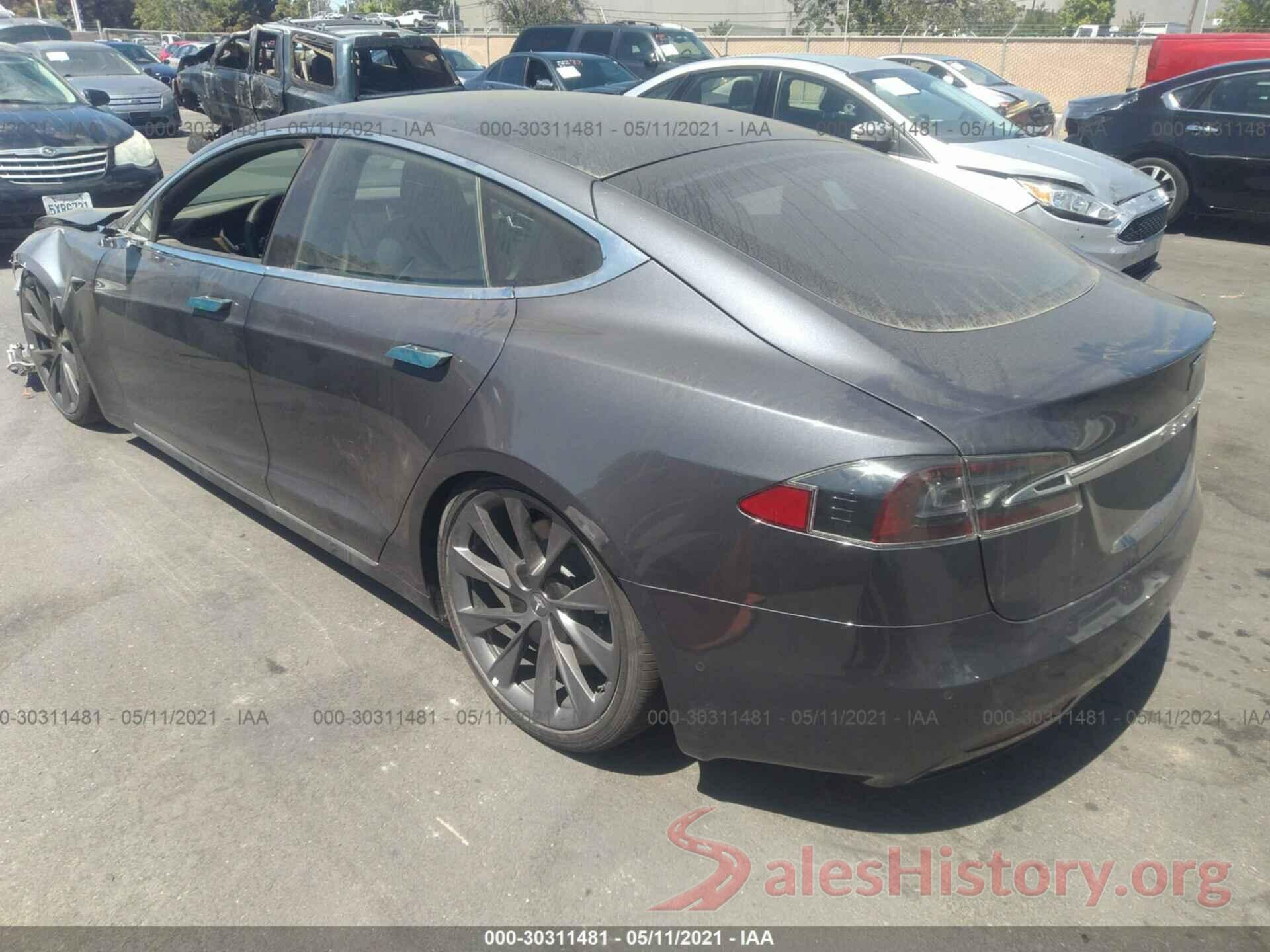 5YJSA7E21MF421953 2021 TESLA MODEL S