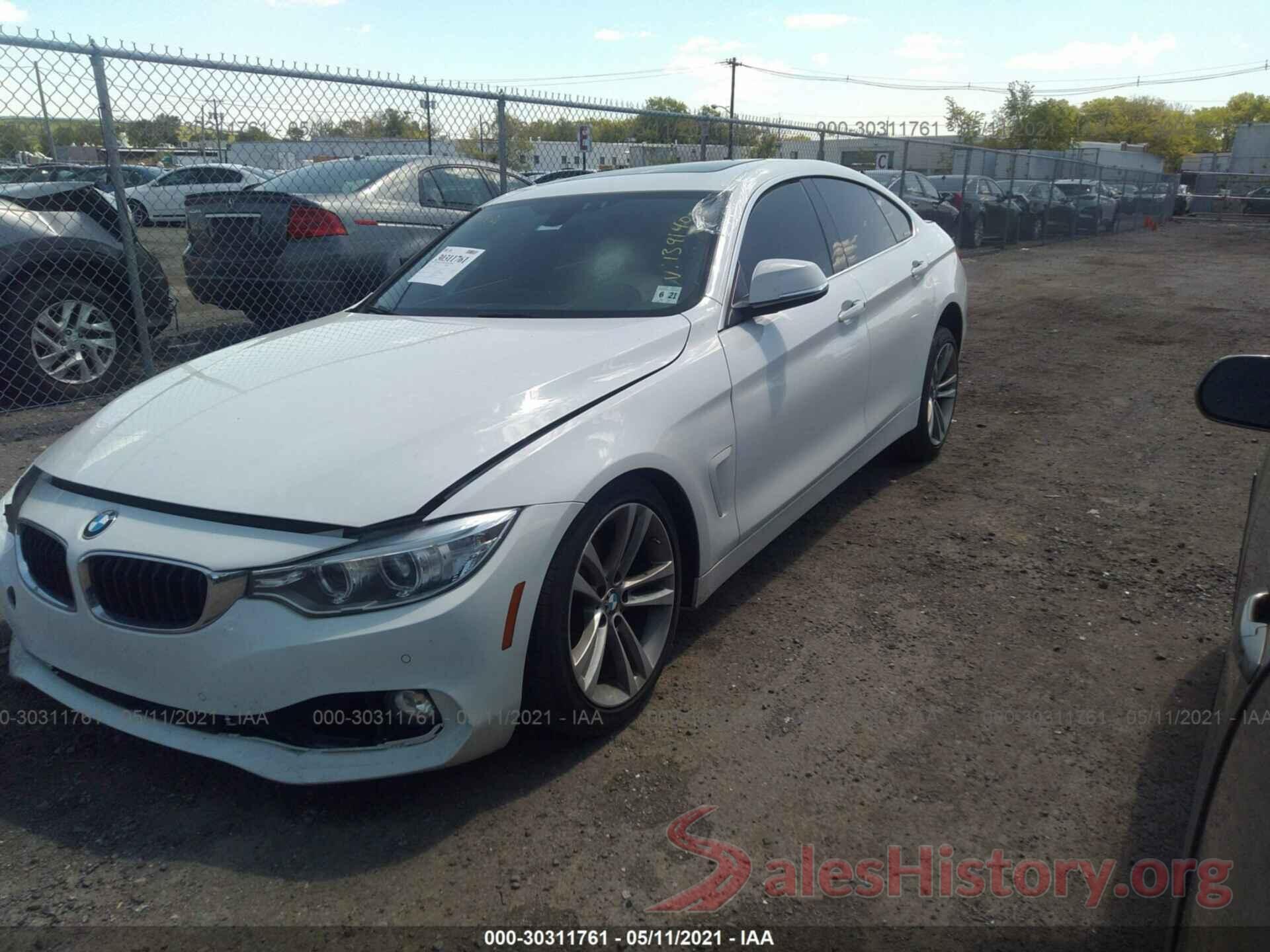 WBA4C9C53GG139140 2016 BMW 4 SERIES