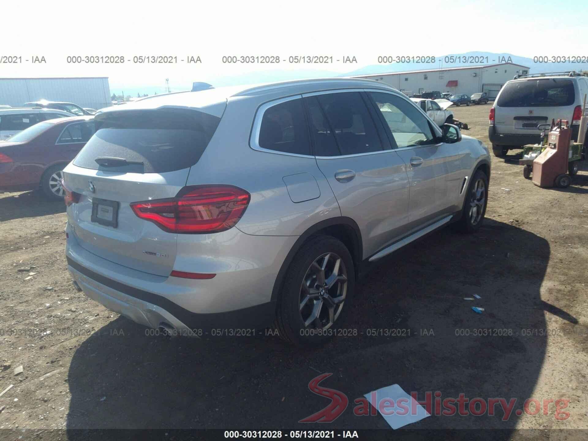 5UXTY5C09M9F13359 2021 BMW X3