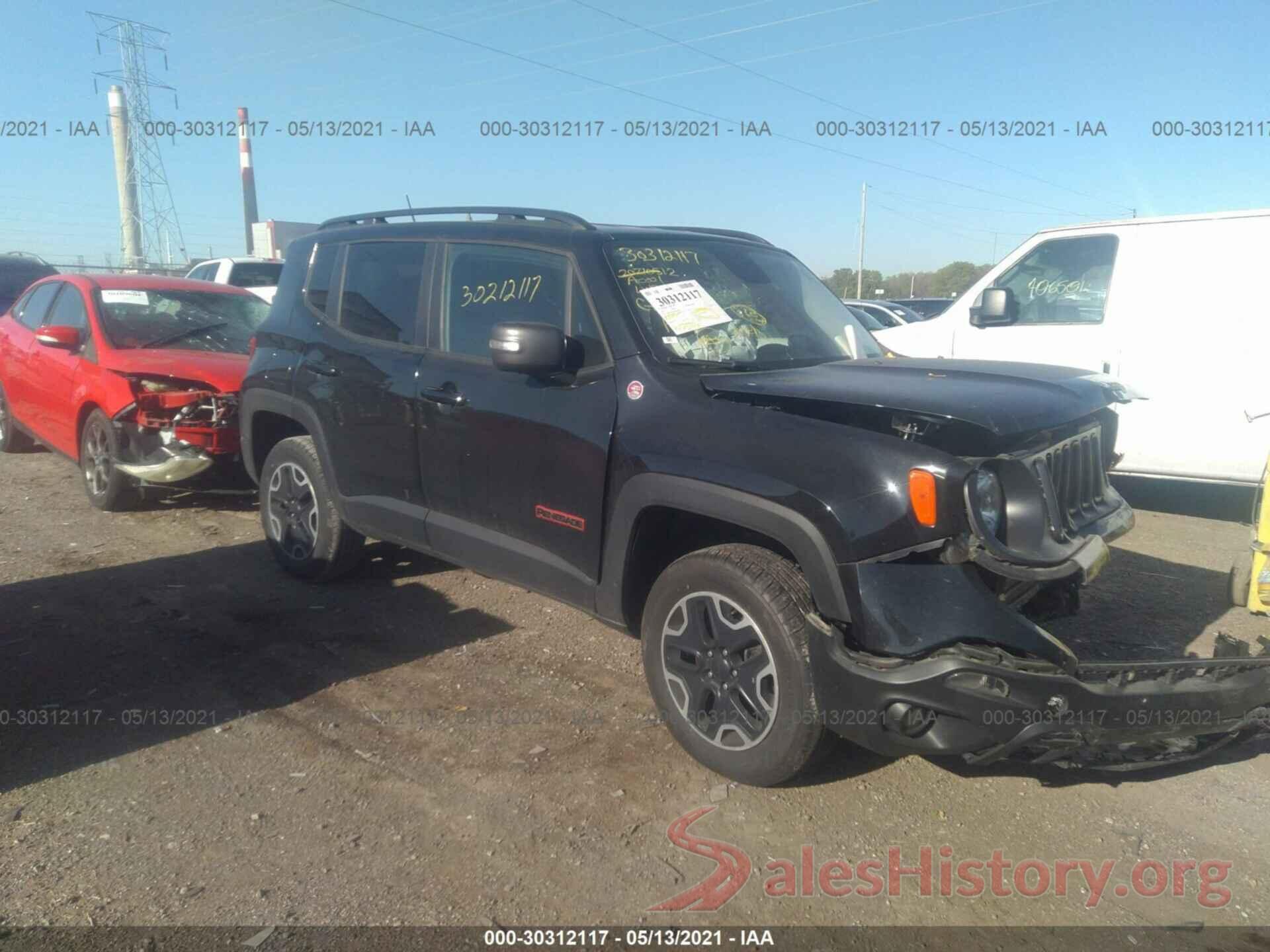 ZACCJBCB6HPG60648 2017 JEEP RENEGADE