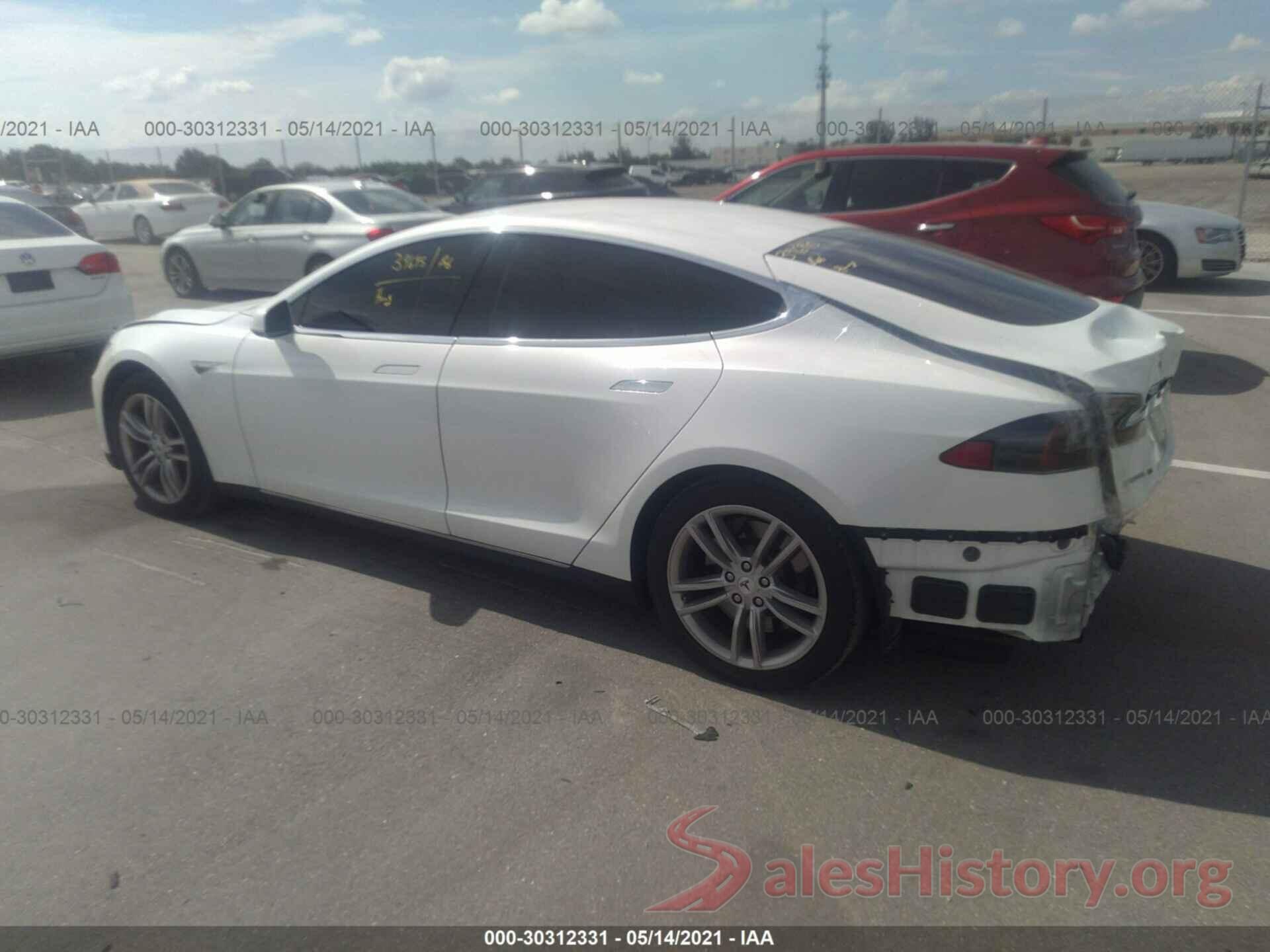 5YJSA1H12EFP48590 2014 TESLA MODEL S