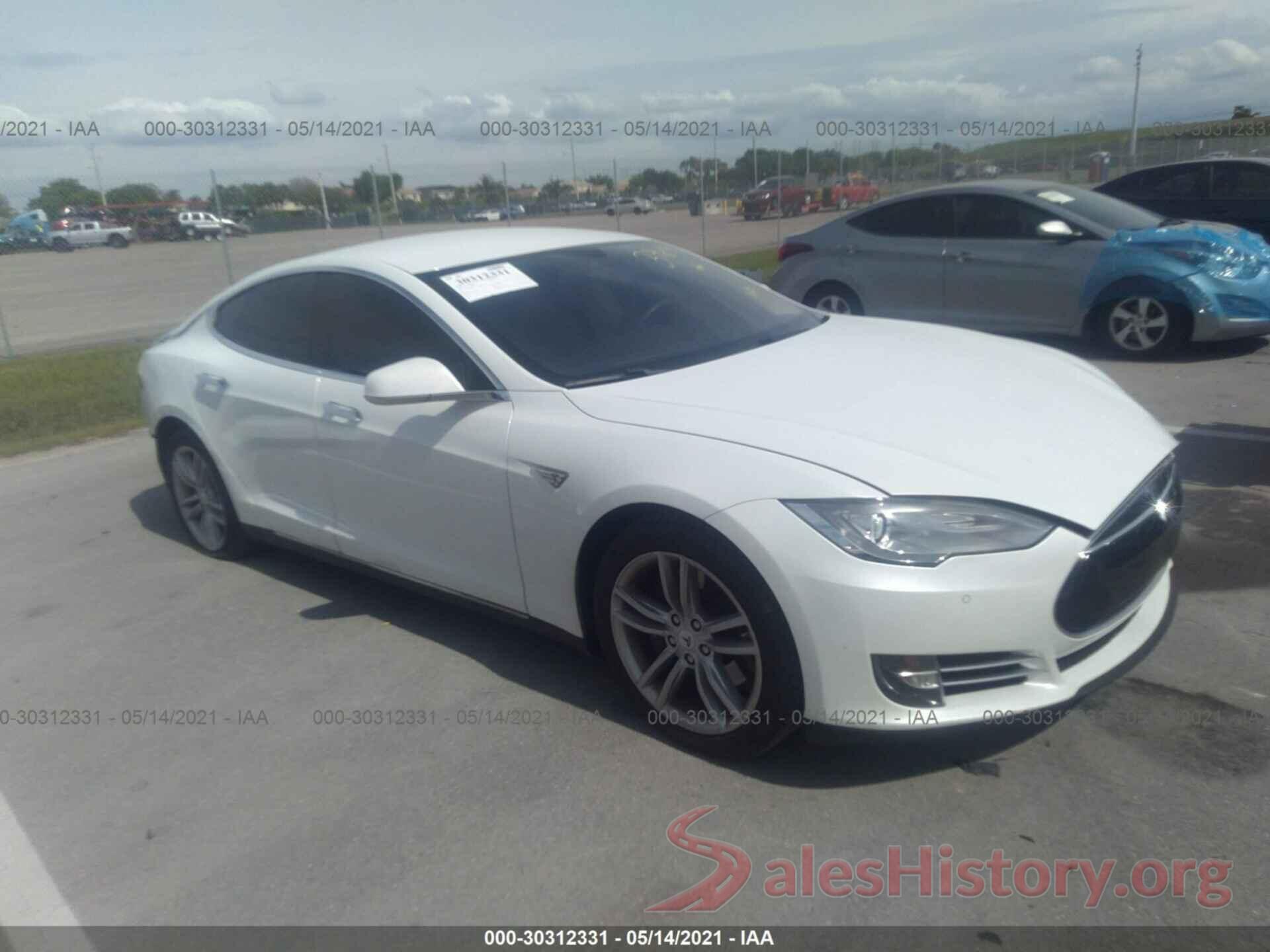 5YJSA1H12EFP48590 2014 TESLA MODEL S