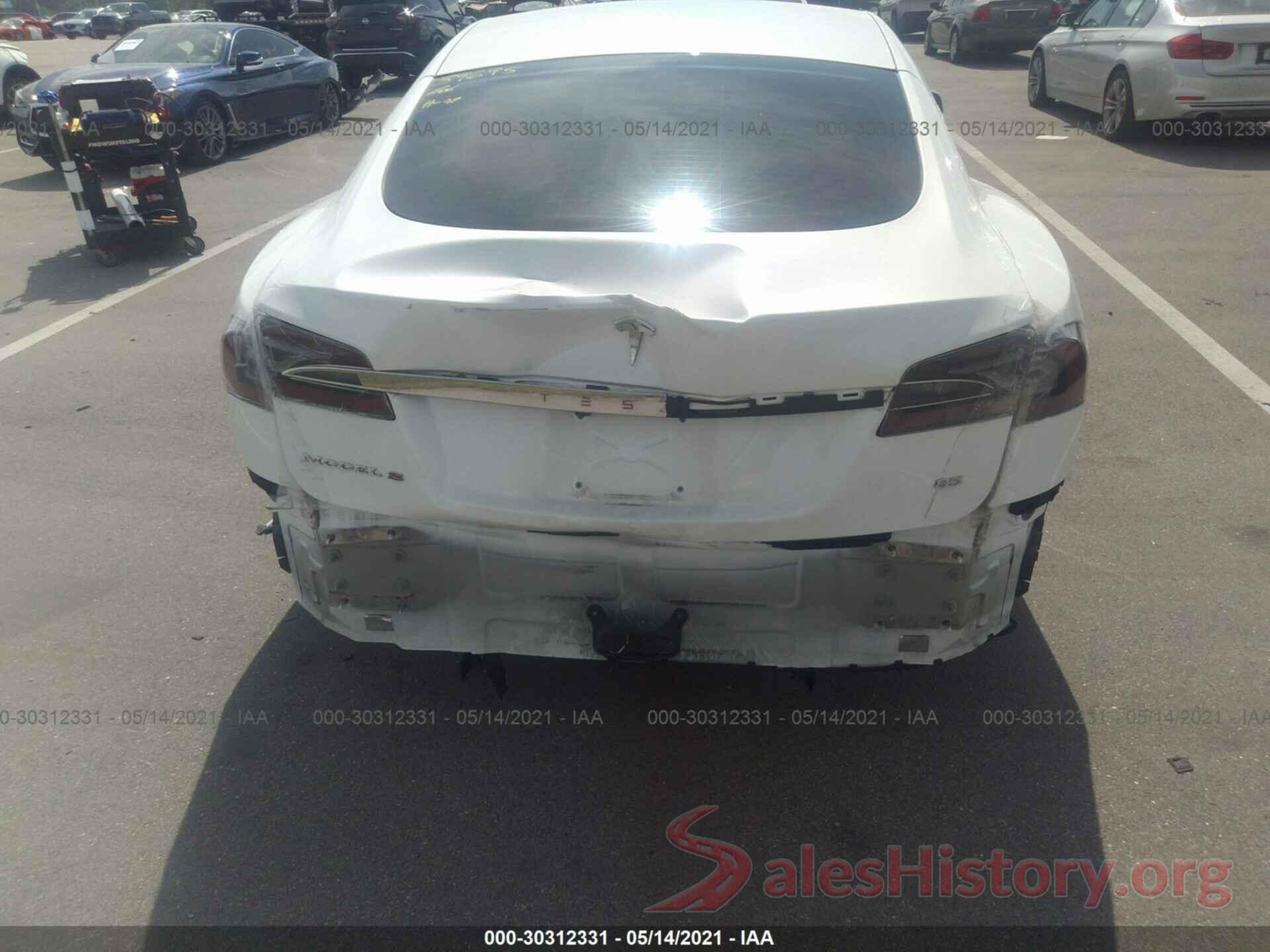 5YJSA1H12EFP48590 2014 TESLA MODEL S