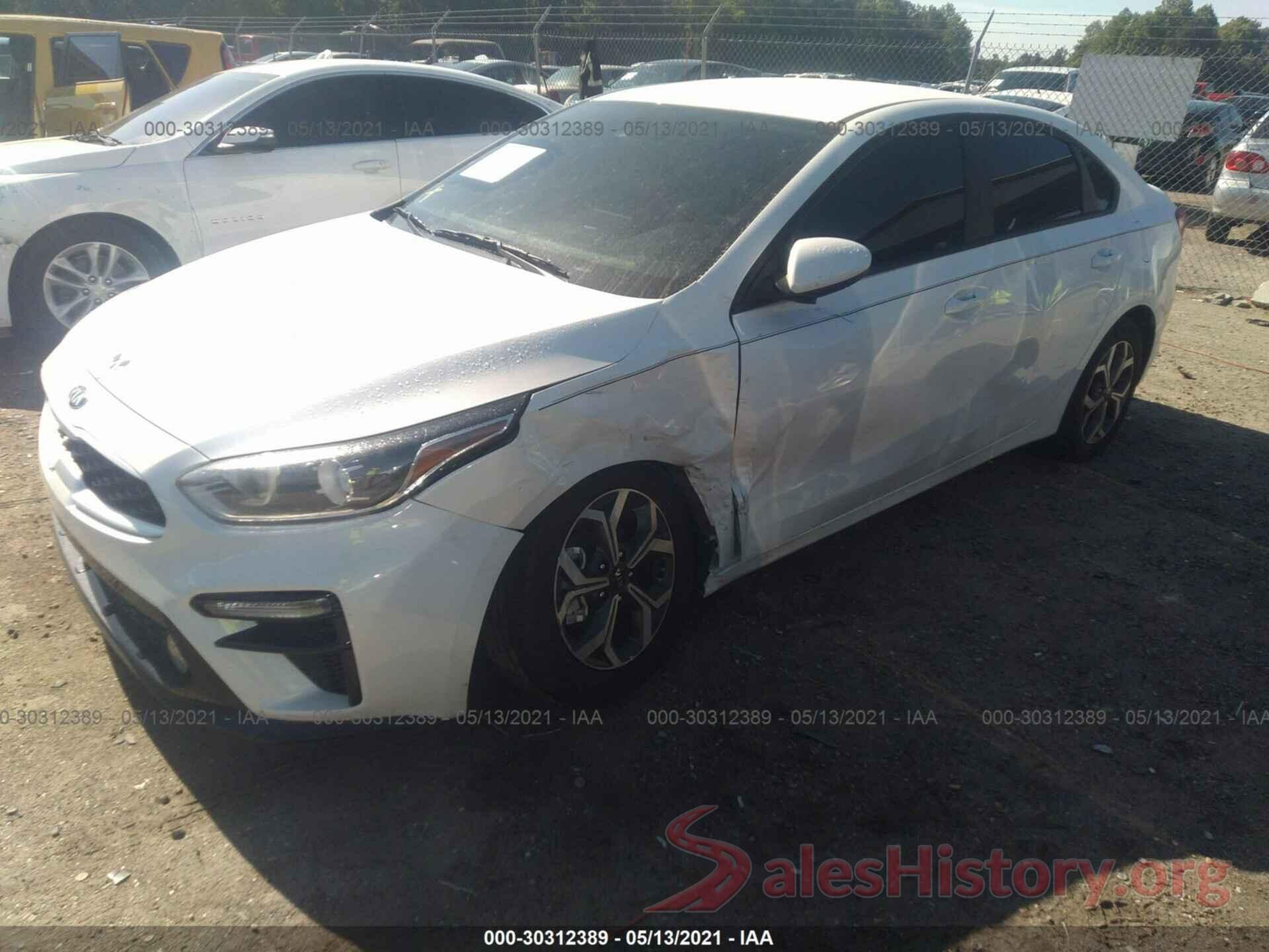 3KPF24AD4ME313238 2021 KIA FORTE