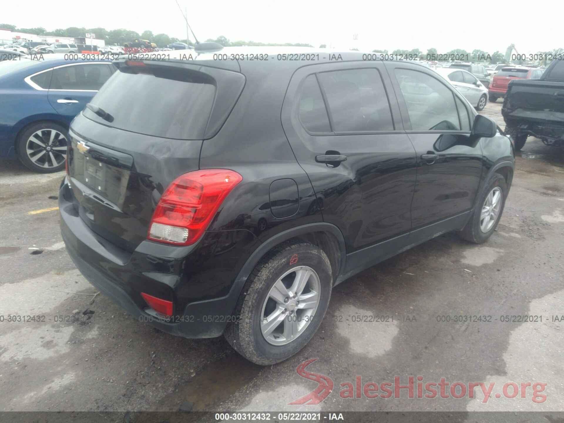 KL7CJKSB6LB075652 2020 CHEVROLET TRAX