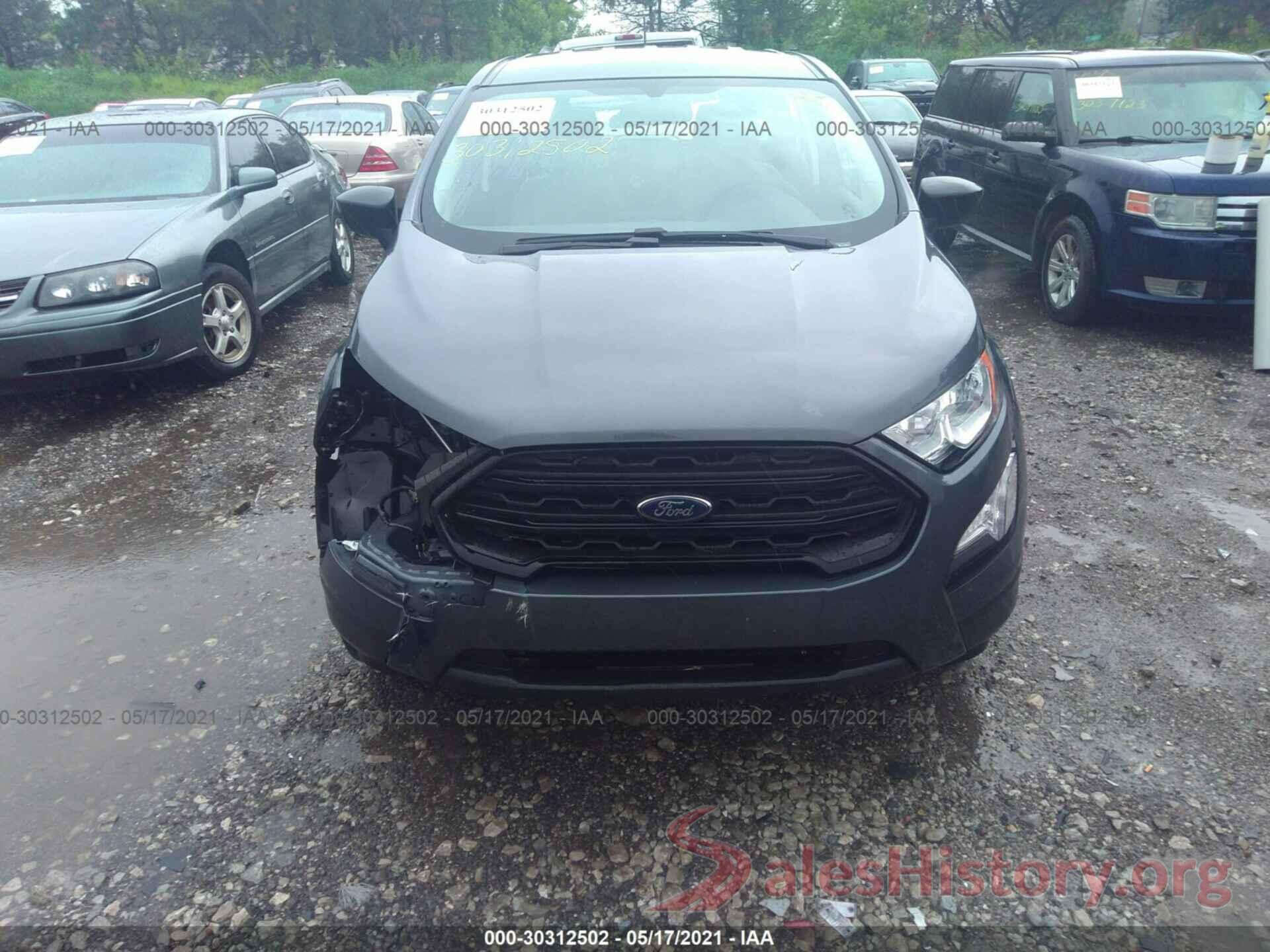 MAJ6S3FL9LC318229 2020 FORD ECOSPORT