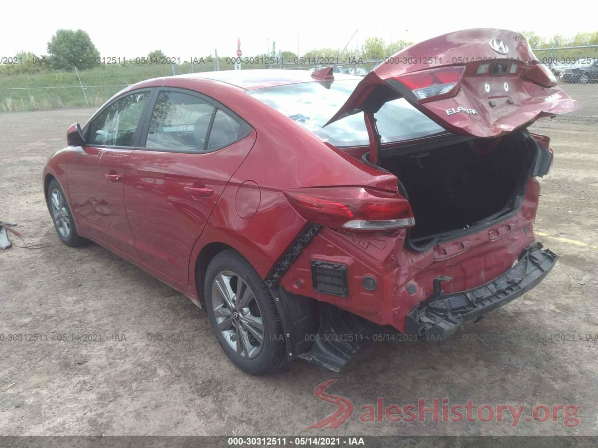 KMHD84LFXHU192500 2017 HYUNDAI ELANTRA