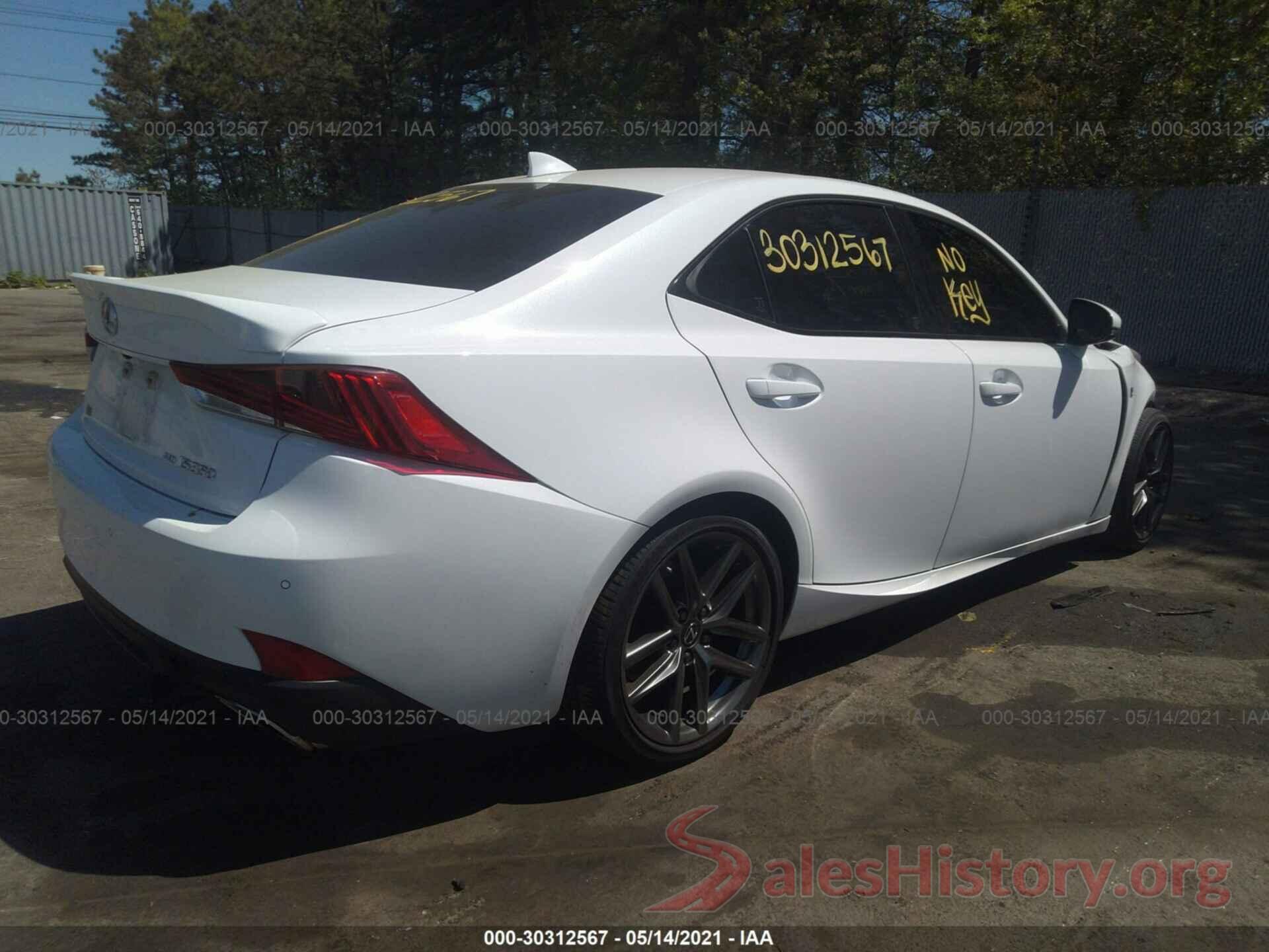 JTHGZ1E22L5017828 2020 LEXUS IS