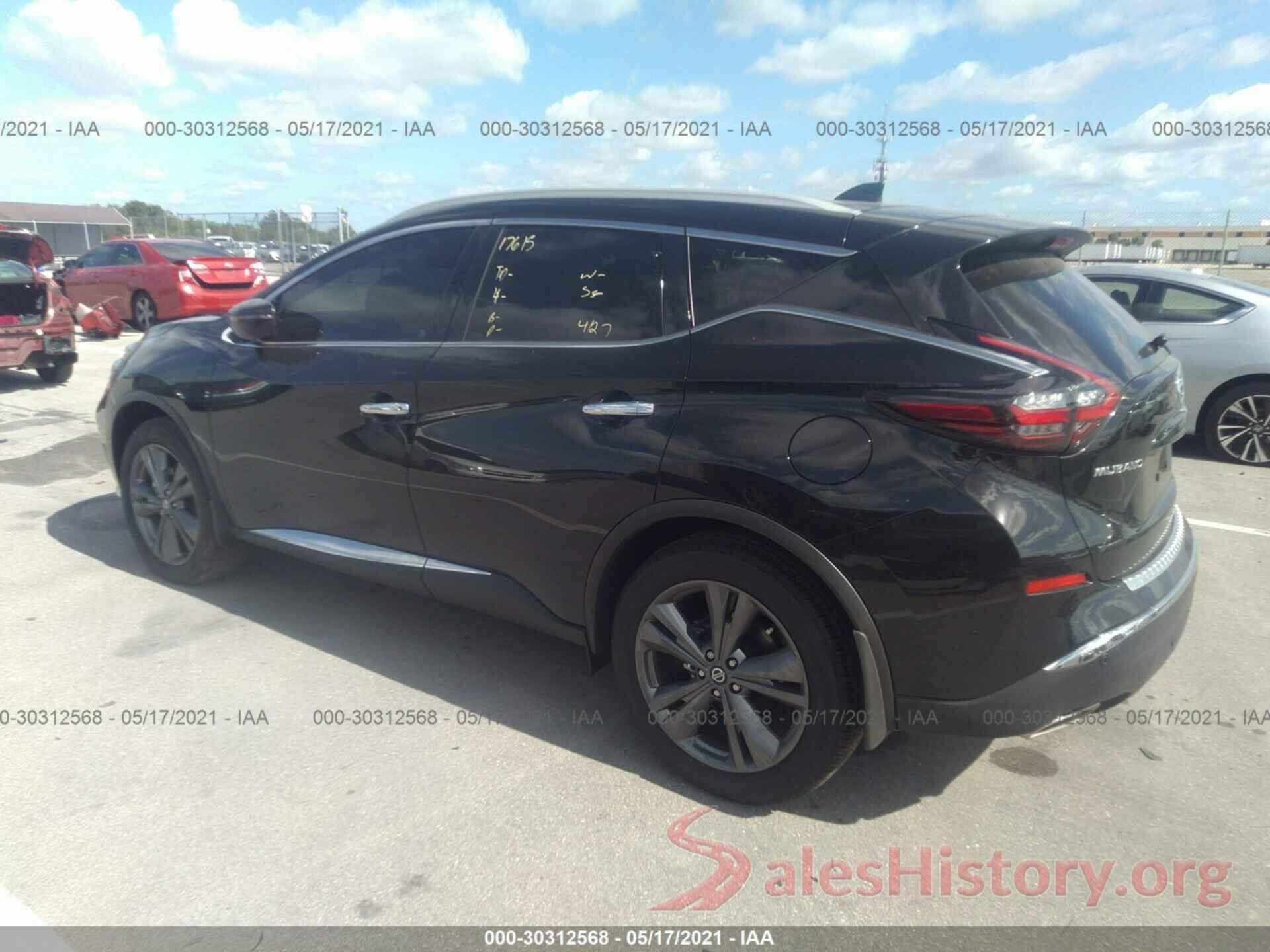 5N1AZ2DJ5MC117162 2021 NISSAN MURANO