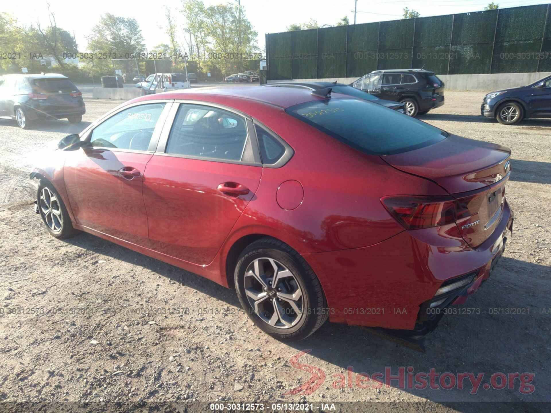 3KPF24AD4LE157376 2020 KIA FORTE