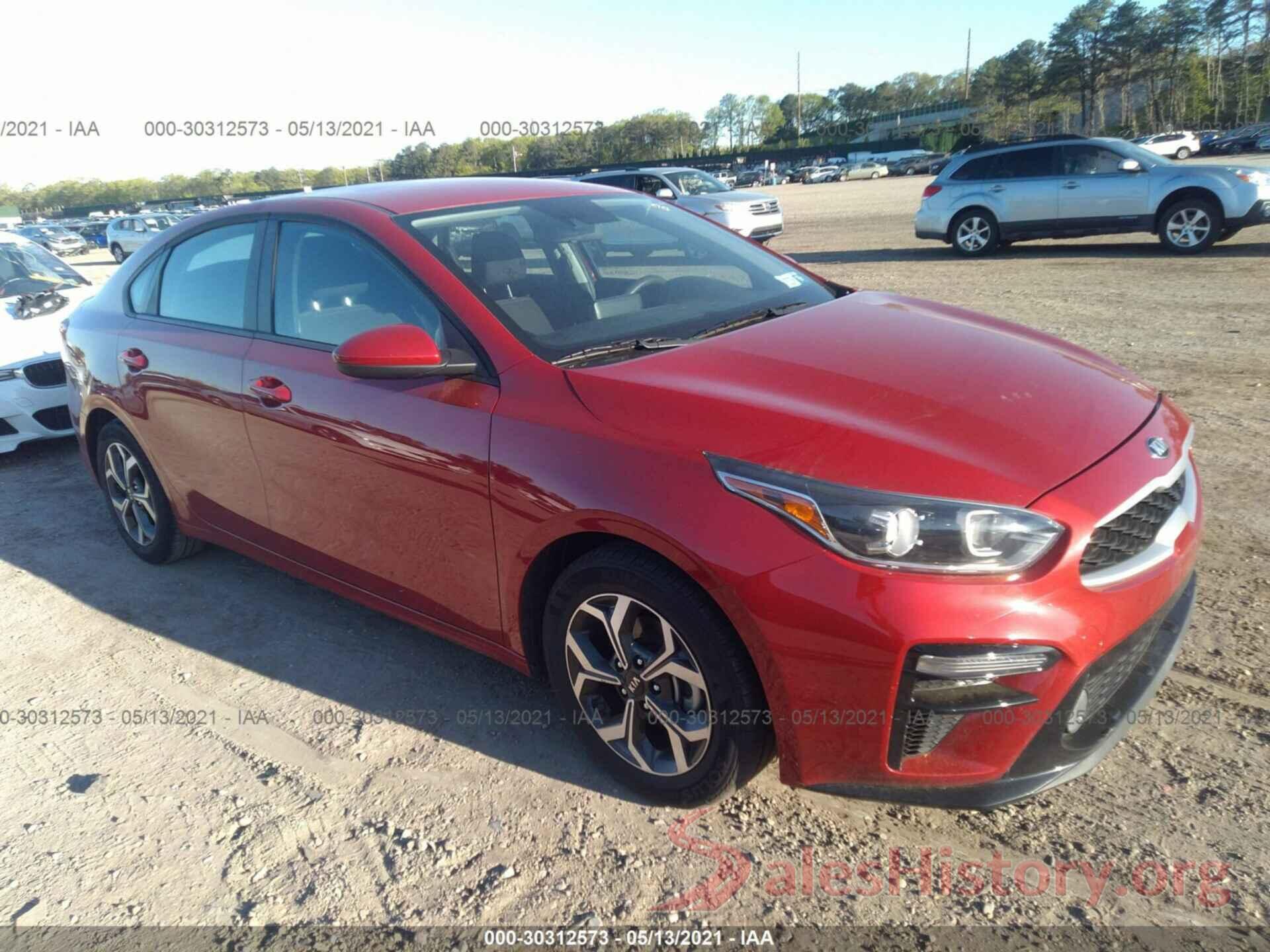 3KPF24AD4LE157376 2020 KIA FORTE