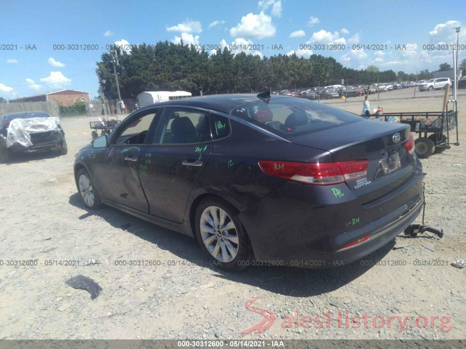 5XXGU4L35JG221397 2018 KIA OPTIMA