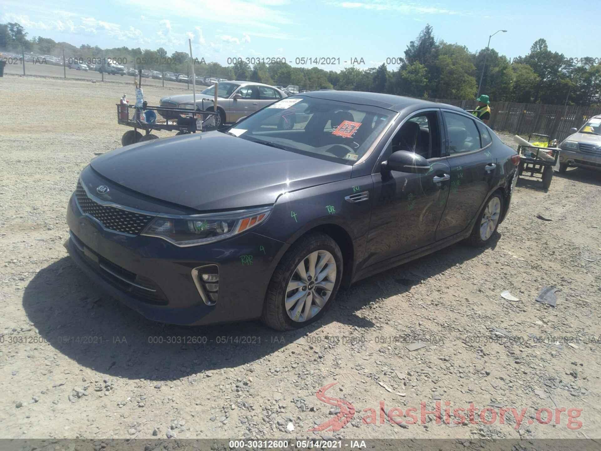 5XXGU4L35JG221397 2018 KIA OPTIMA