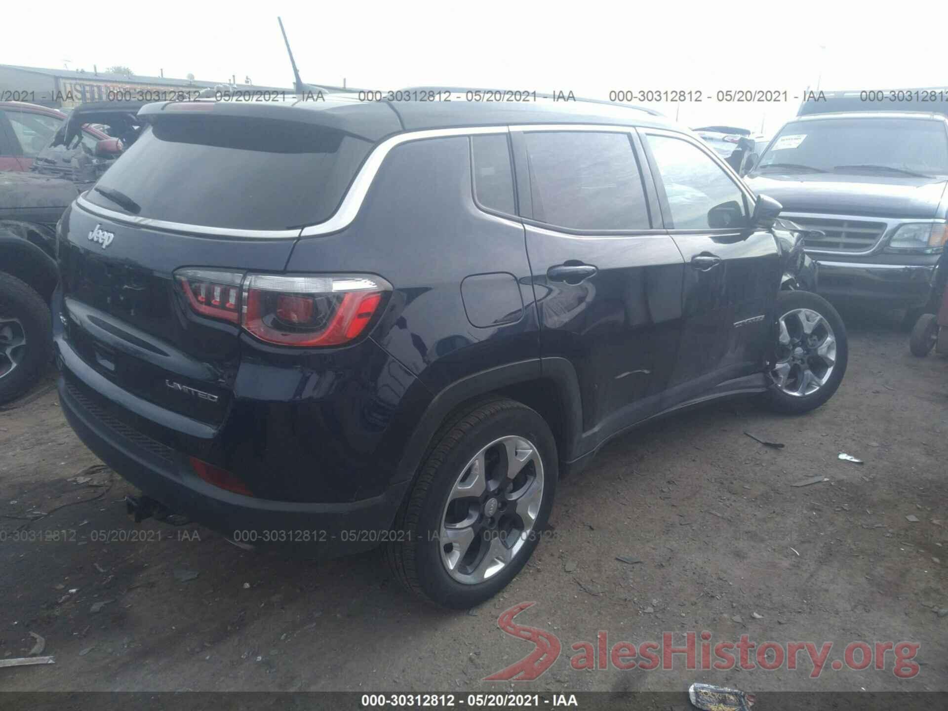 3C4NJDCB9KT638342 2019 JEEP COMPASS