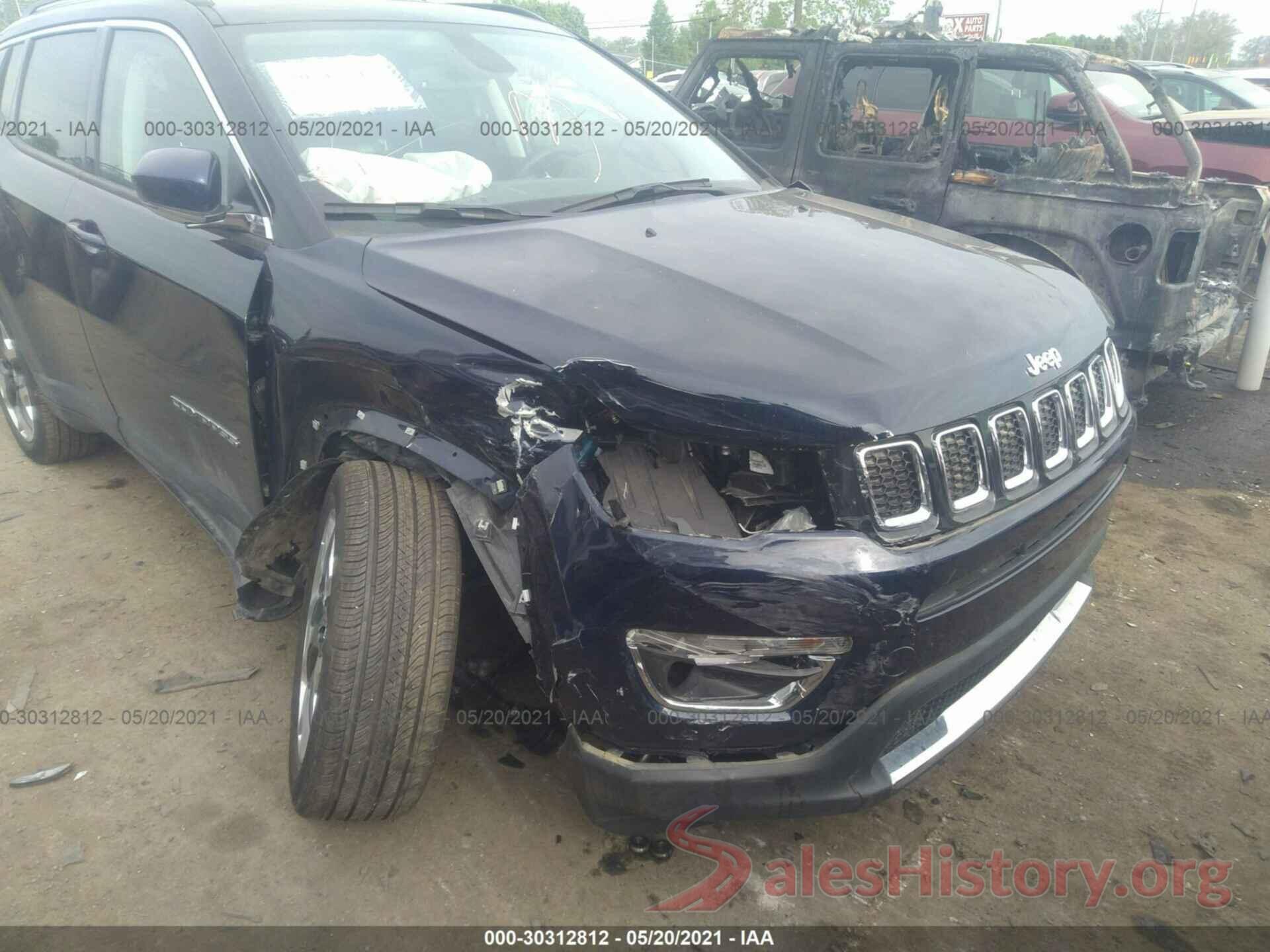 3C4NJDCB9KT638342 2019 JEEP COMPASS