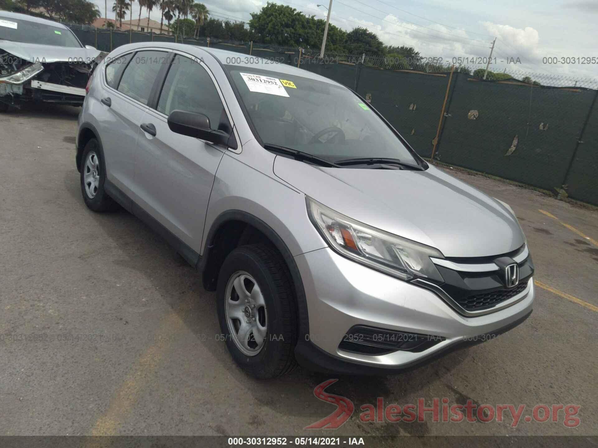 2HKRM3H36GH522043 2016 HONDA CR-V