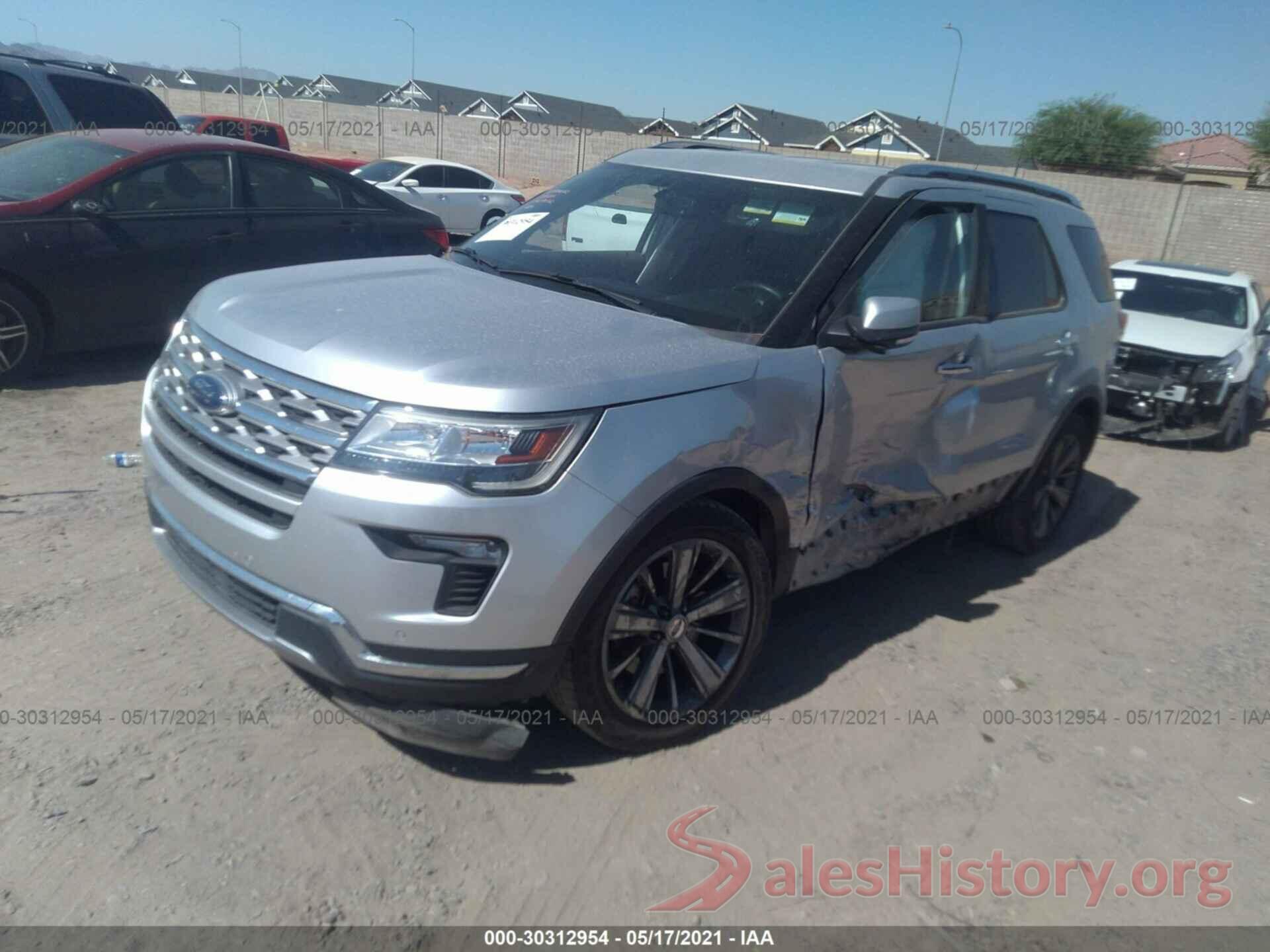 1FM5K7F81JGA36841 2018 FORD EXPLORER