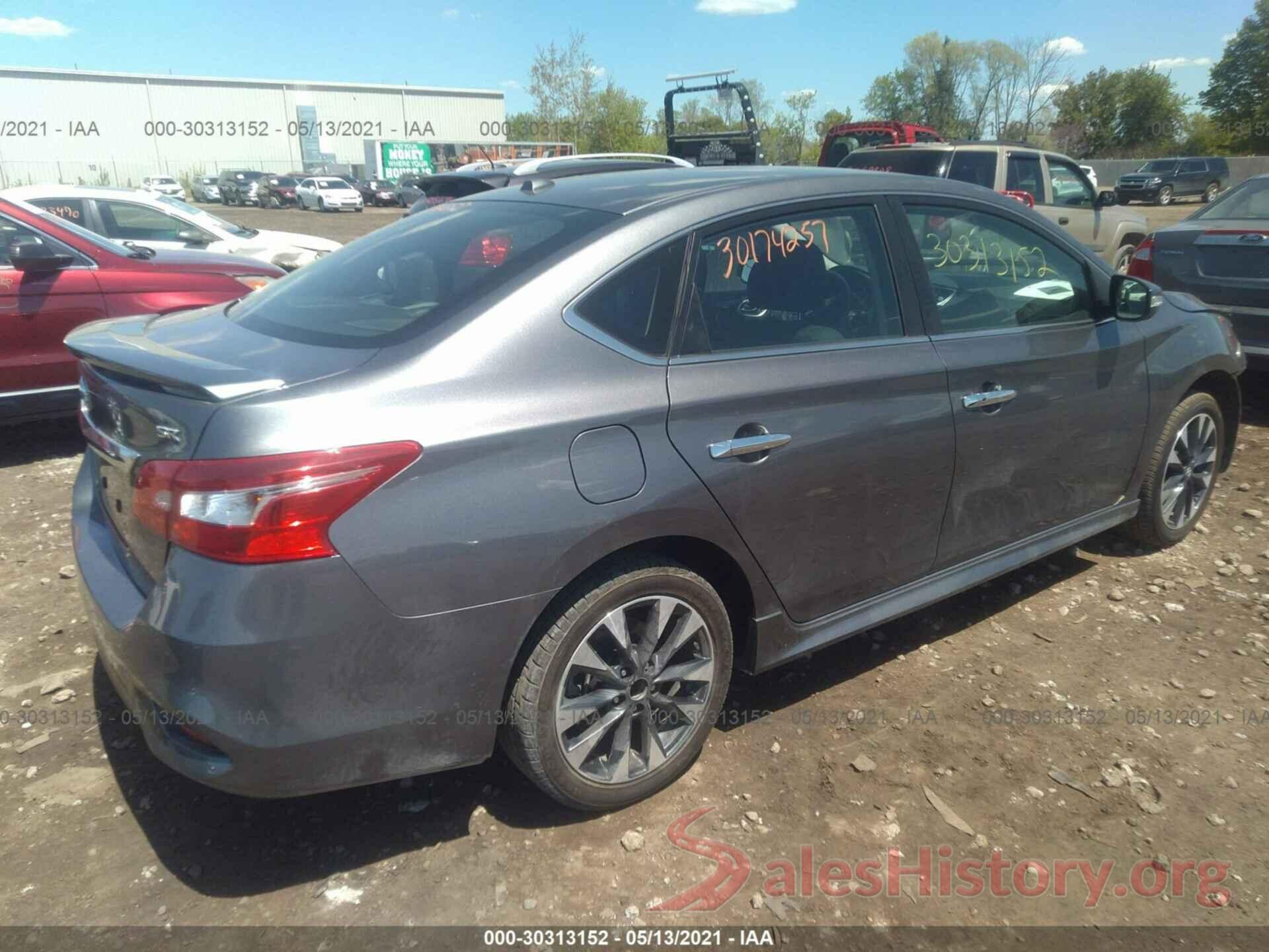 3N1AB7AP8KY383202 2019 NISSAN SENTRA